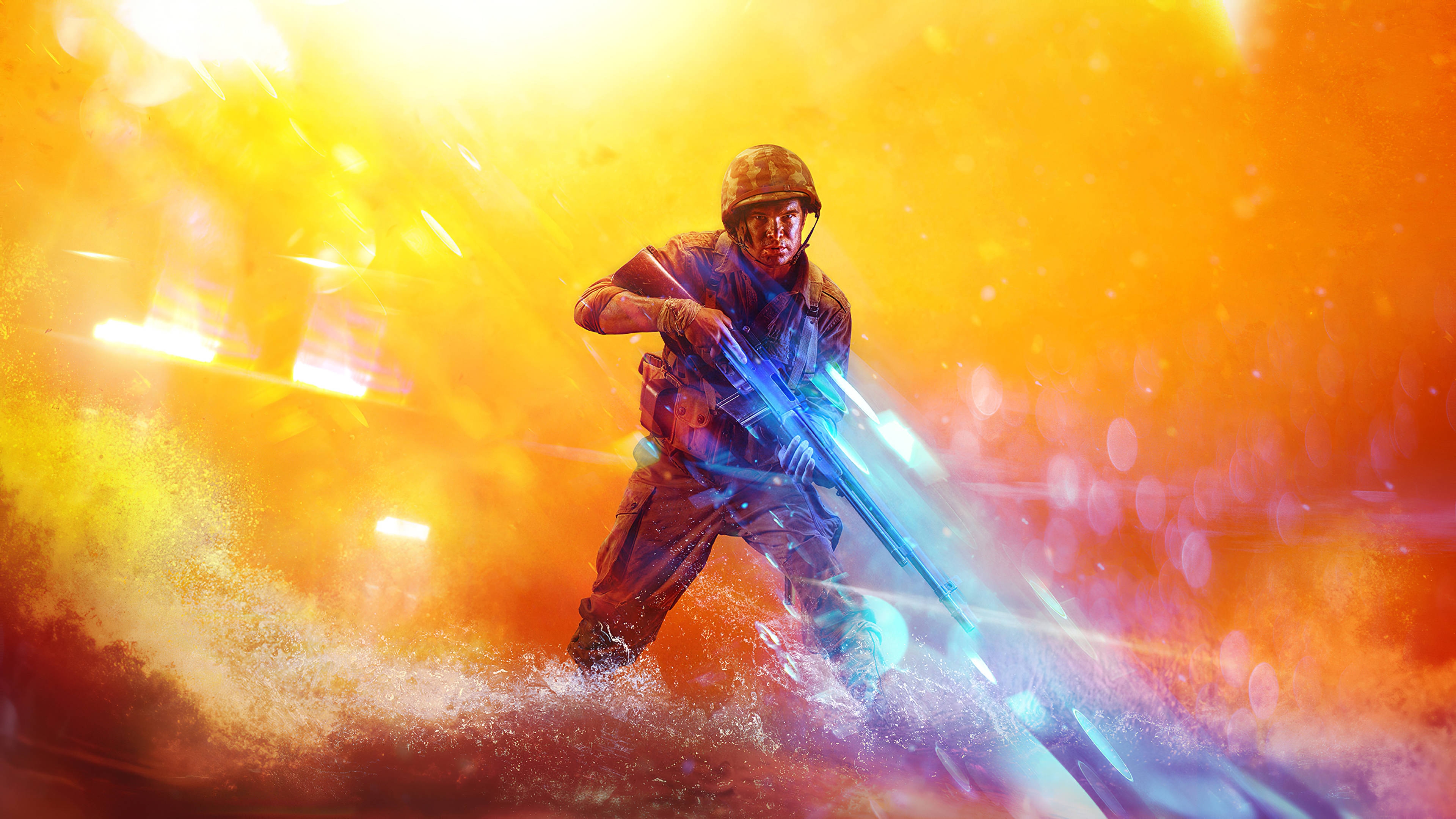 Battlefield 5, 4K, sniper soldier, 4K Desktop Wallpaper