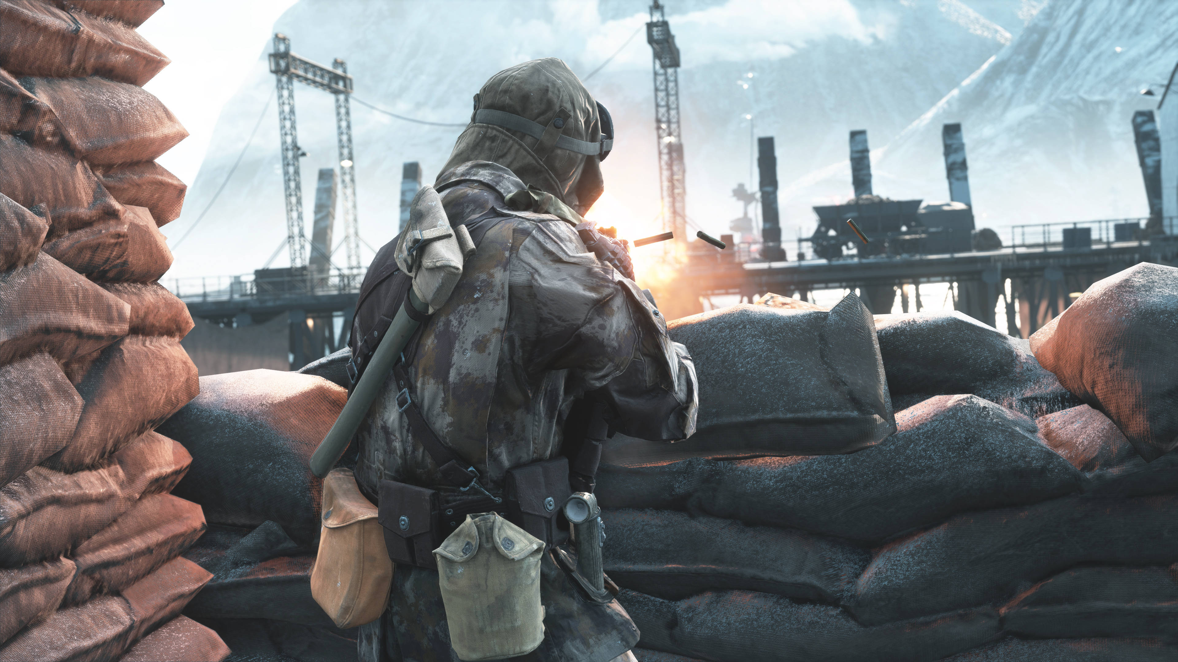 Battlefield 5, 4K Resolution, soldier in camouflage, 4K Desktop Wallpaper