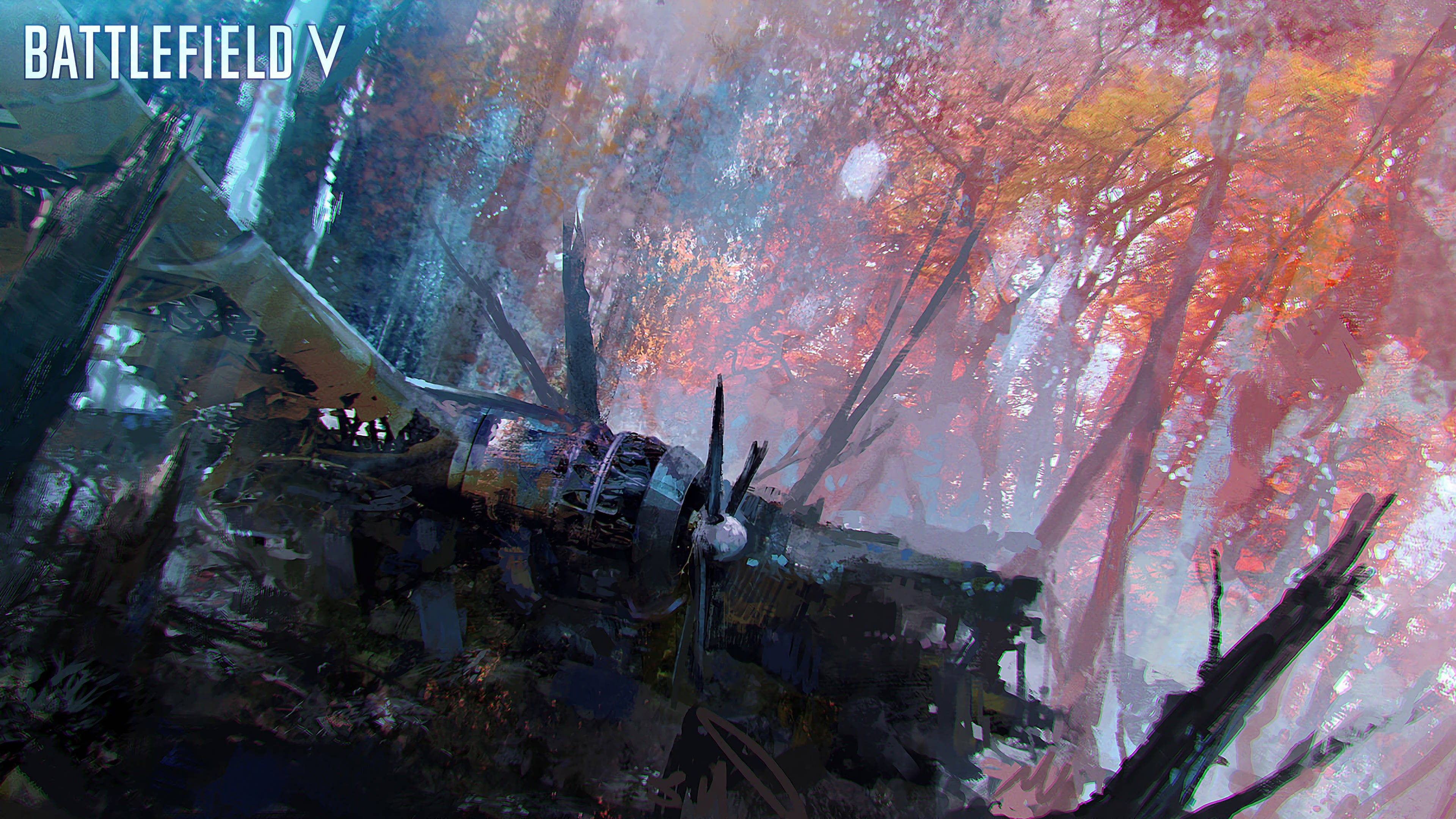 Battlefield 5, 4K, warplane, 4K Desktop Wallpaper