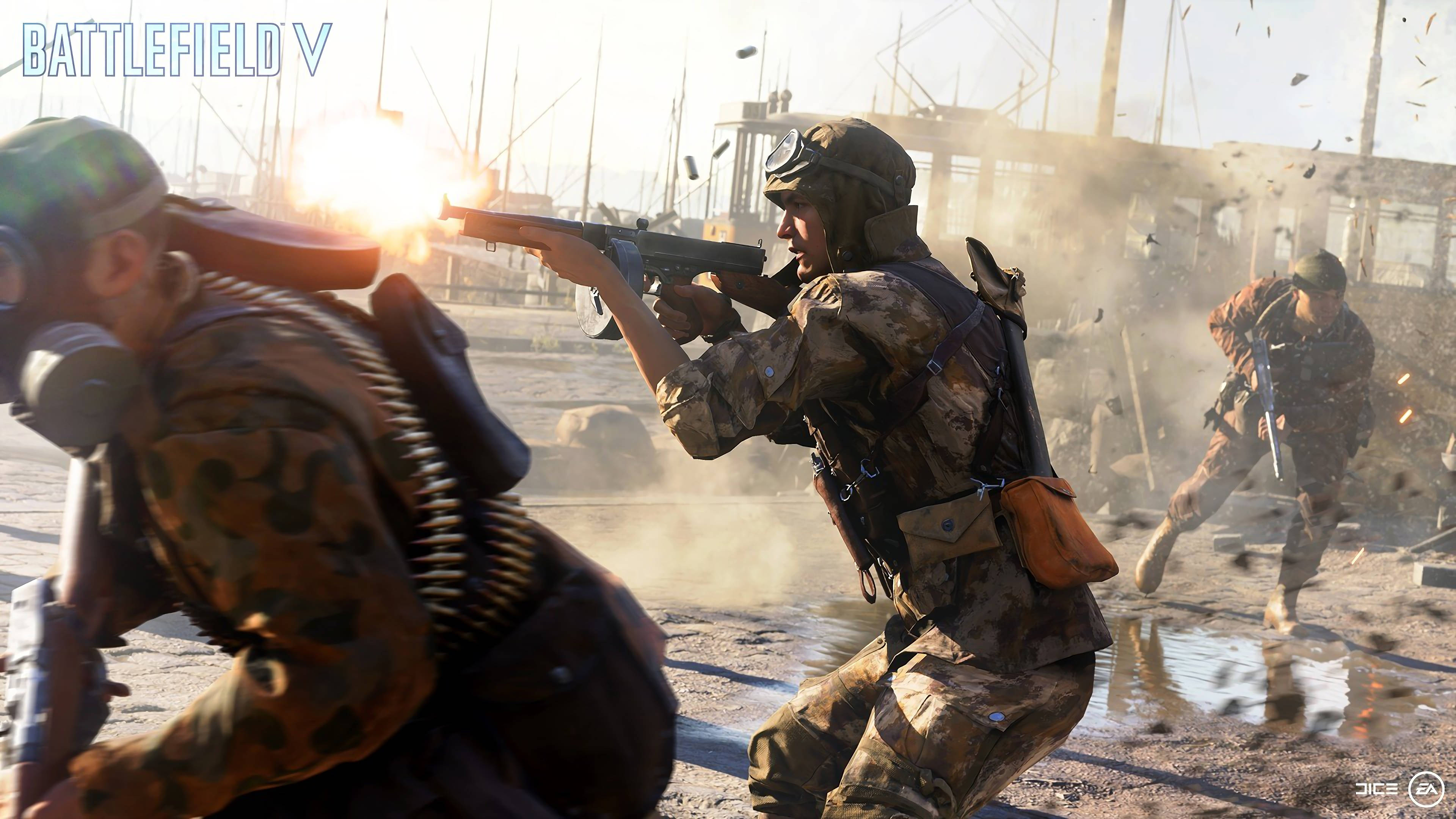 Battlefield 5, 4K, brave soldier, 4K Desktop Wallpaper
