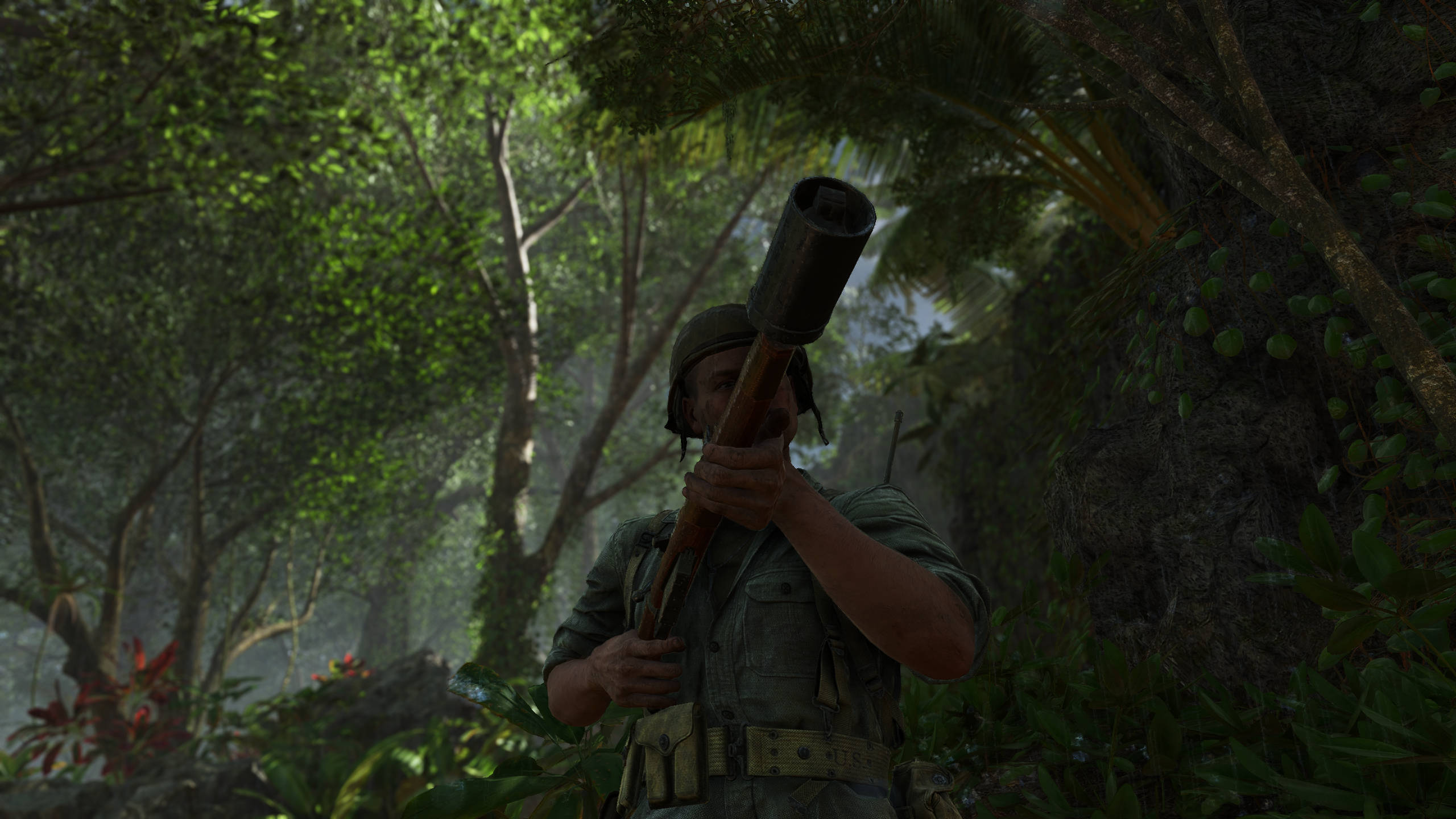 Battlefield 5, mortar, jungle, 2K Desktop Wallpaper