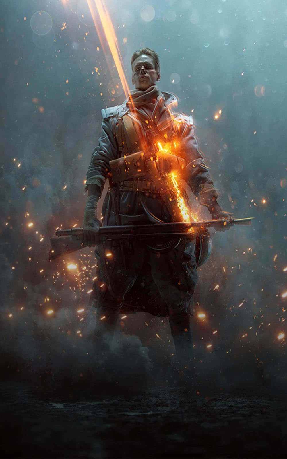 Battlefield Phone, warrior, dark armor, HD Phone Wallpaper