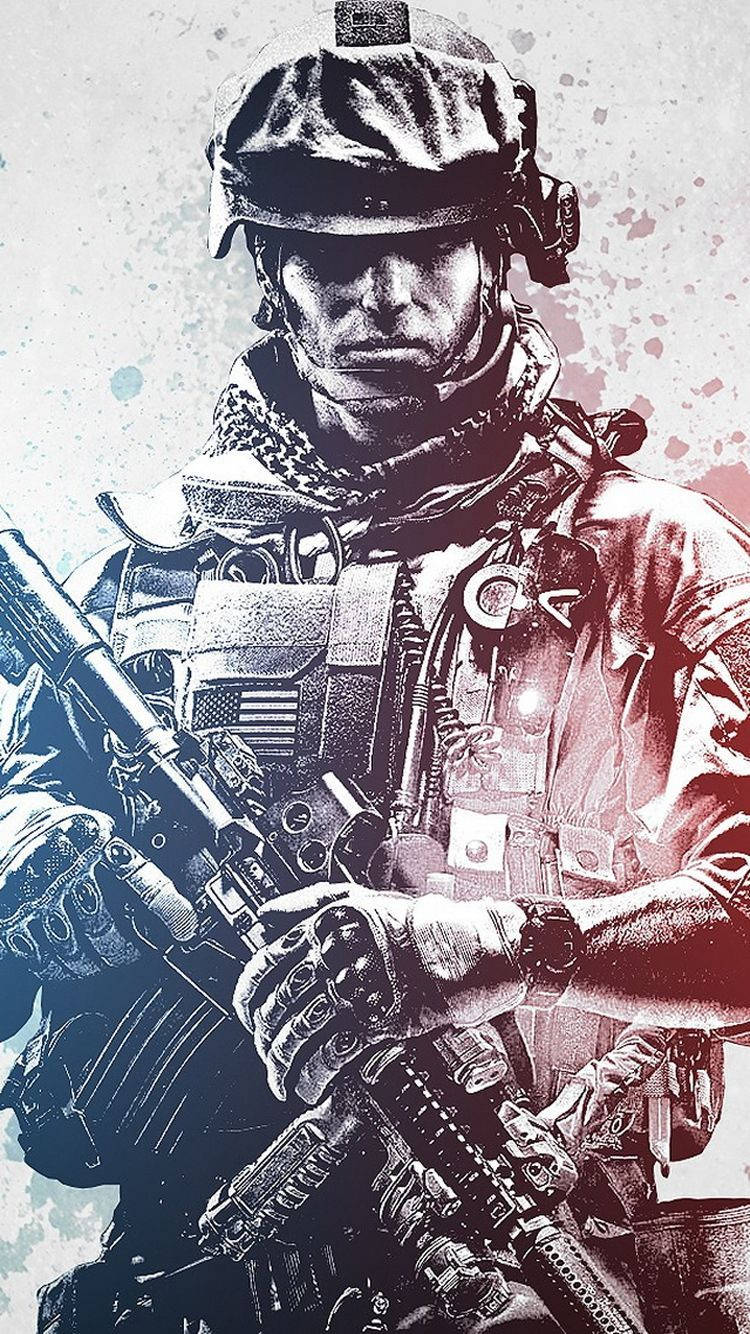Battlefield V, iPhone, soldier, HD Phone Wallpaper