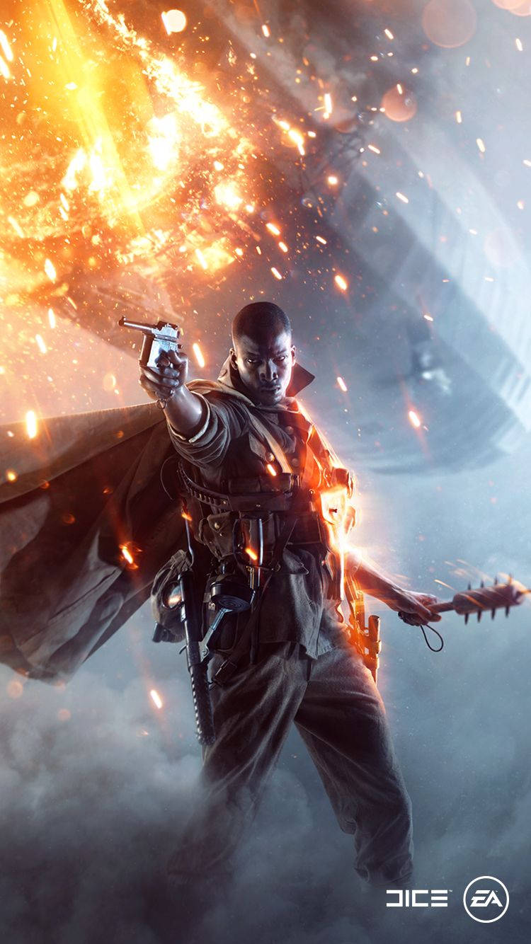 Battlefield V, iPhone, soldier, HD Phone Wallpaper