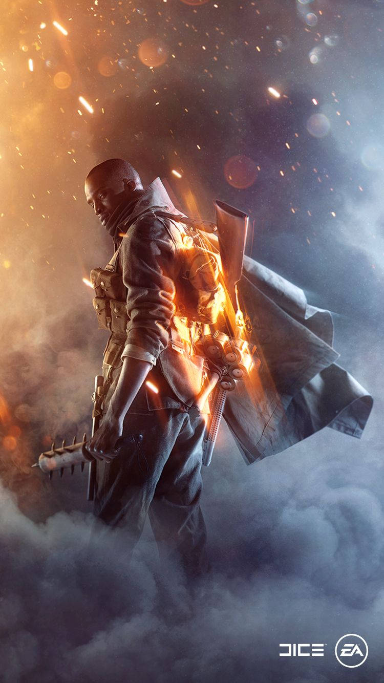 Battlefield V, iPhone, soldier, HD Phone Wallpaper