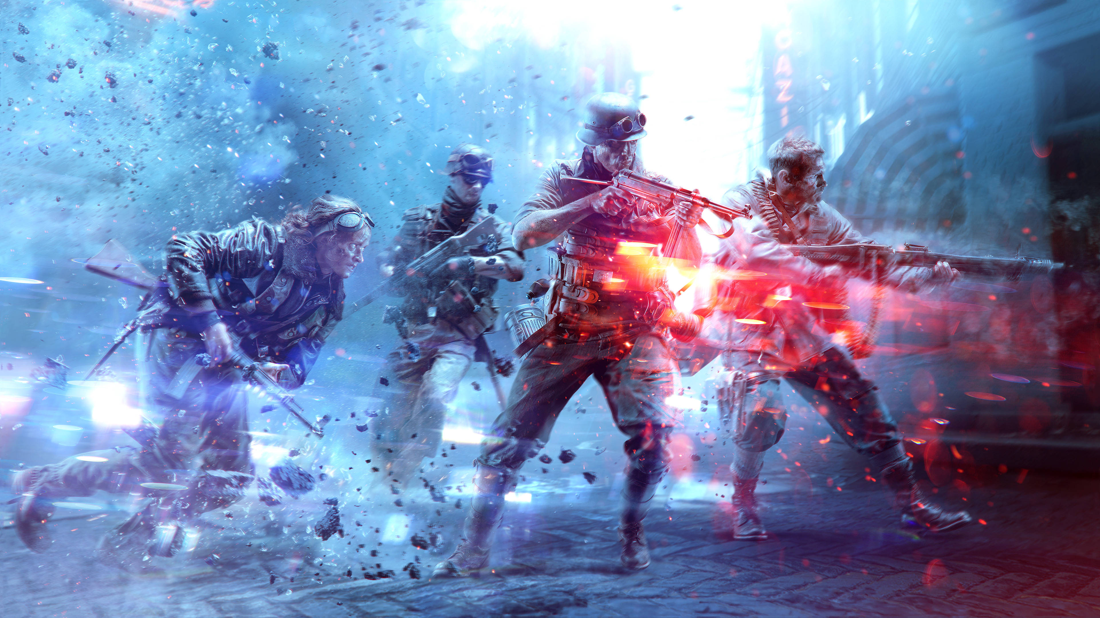 Battlefield 5, 4K, futuristic gear, 4K Desktop Wallpaper