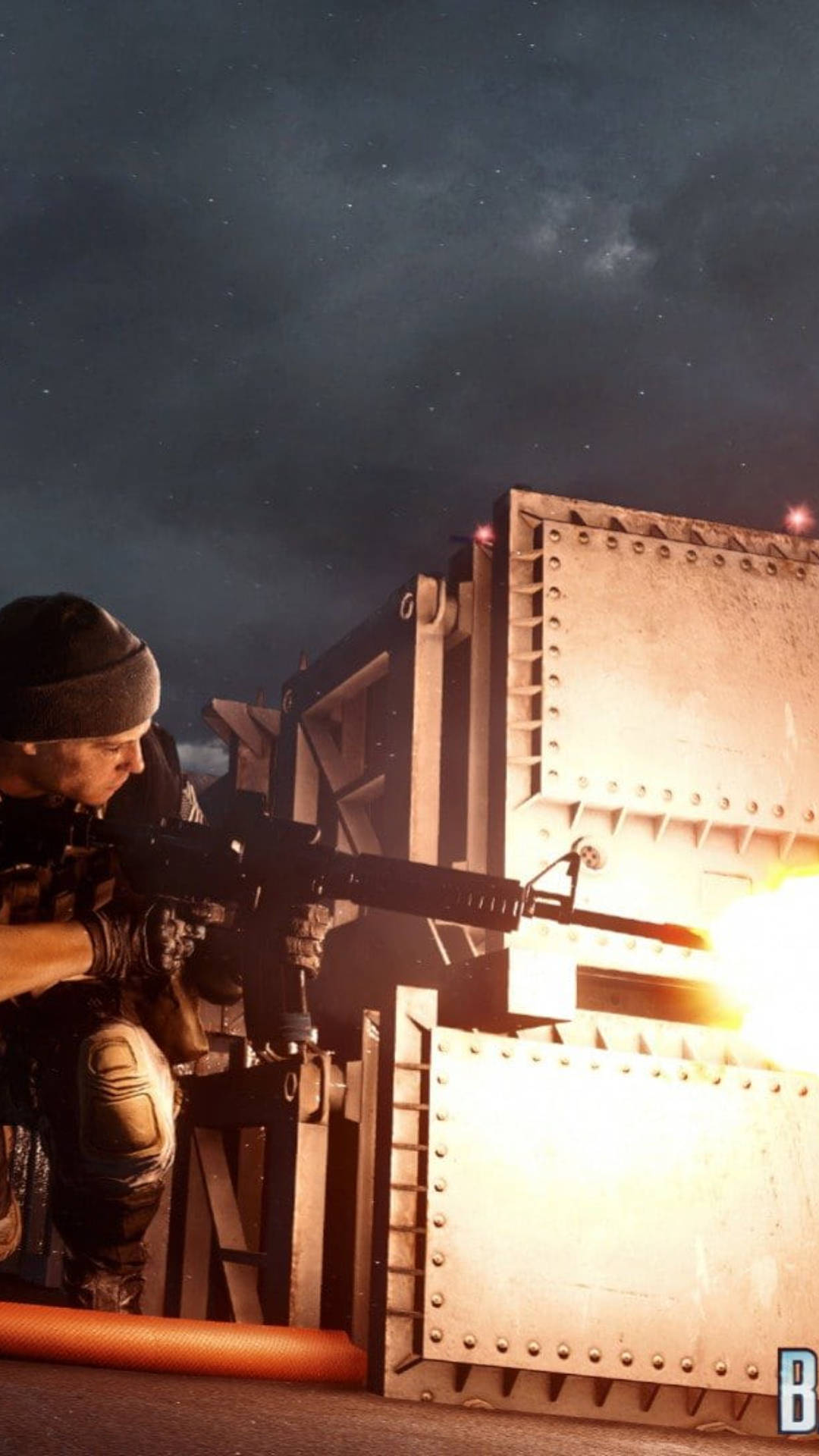 Battlefield 4, soldier, rifle, Full HD Phone Wallpaper