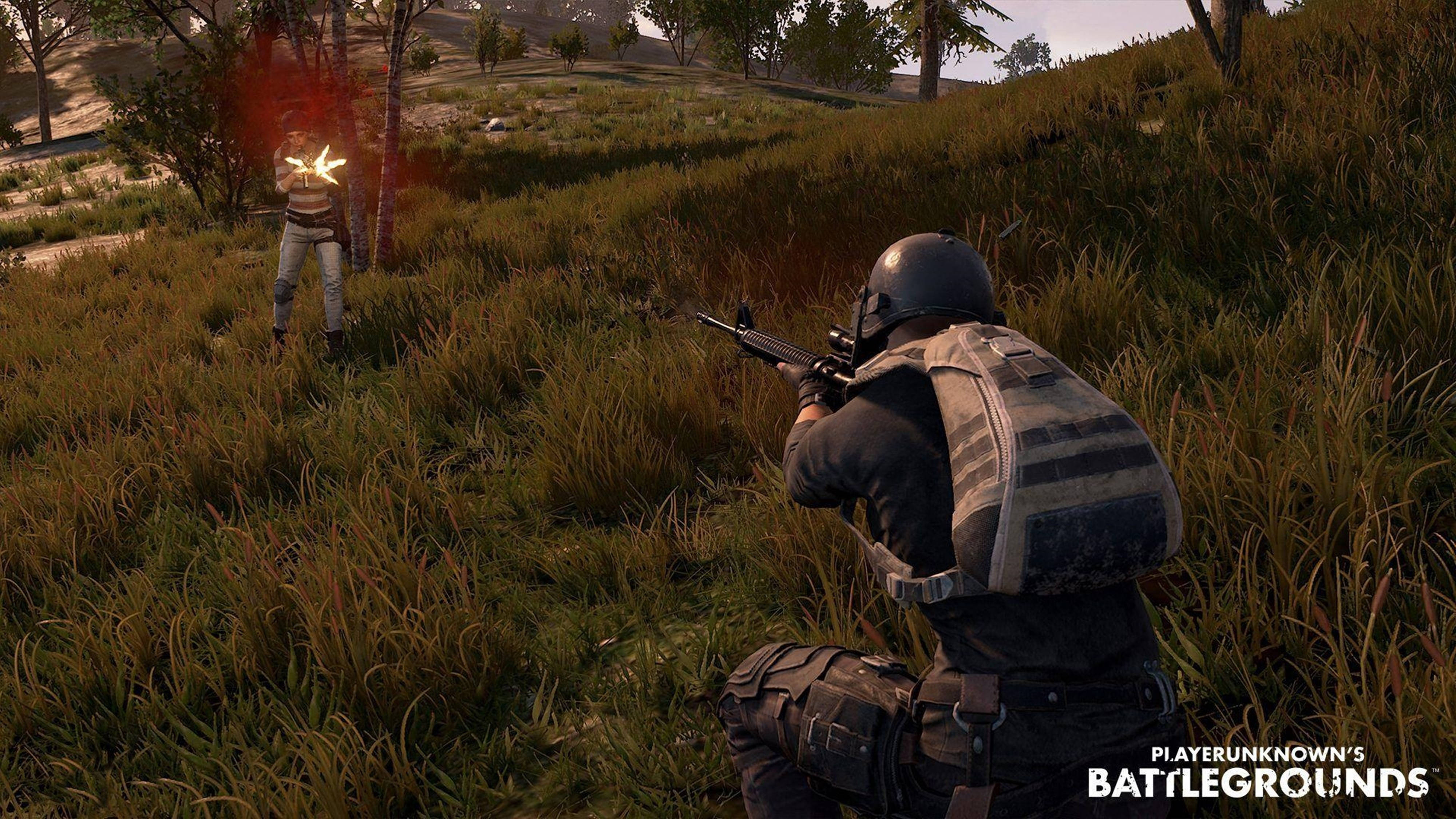 tactical gear, rifle, enemy player, 4K Desktop Wallpaper