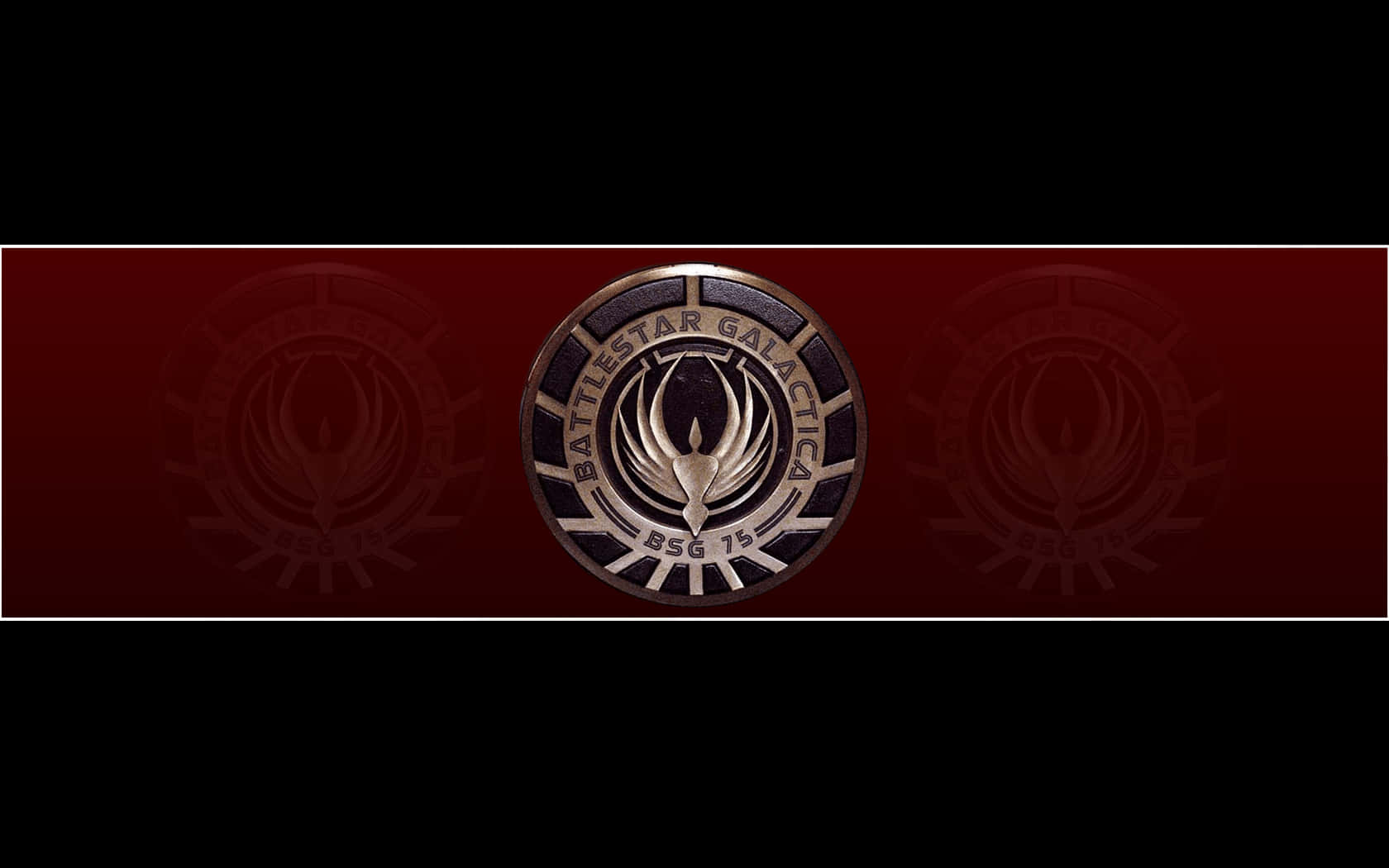 Battlestar Galactica, metallic, emblem, HD Desktop Wallpaper