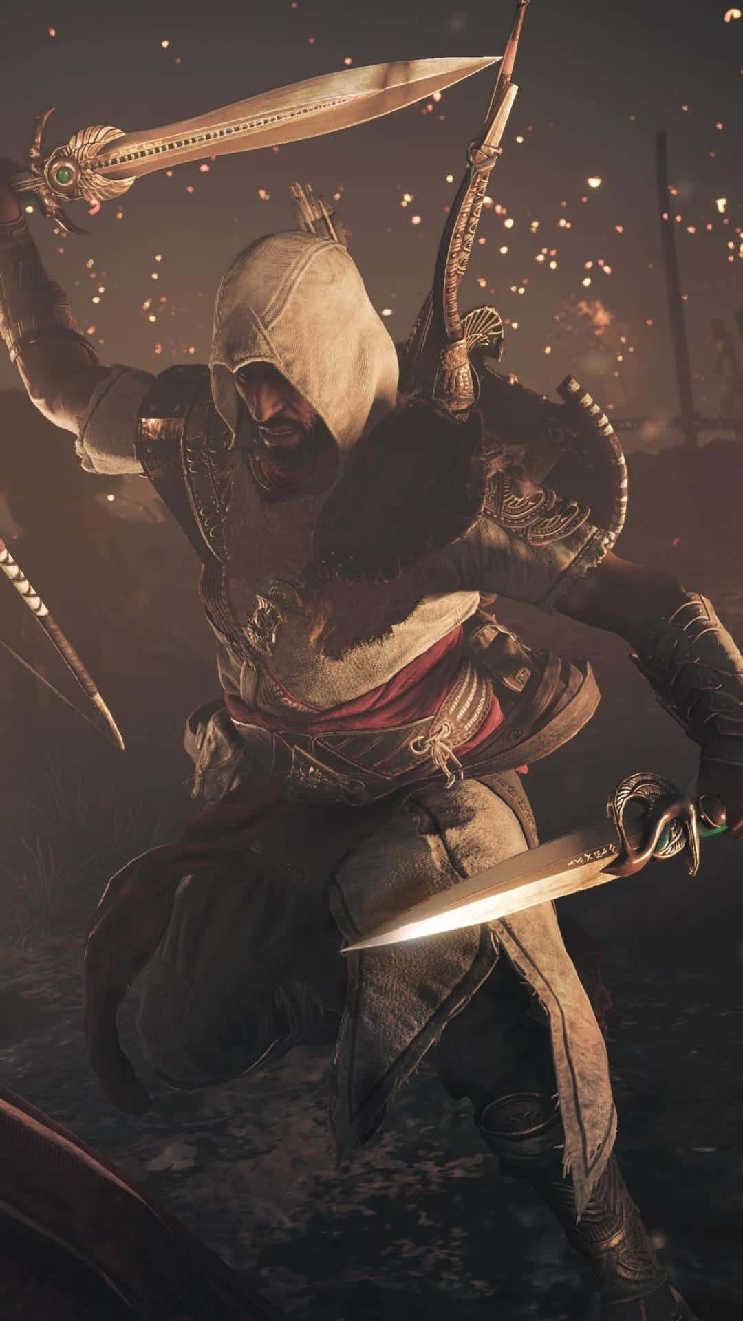 Bayek, ancient Egypt, hooded assassin, Full HD Phone Wallpaper