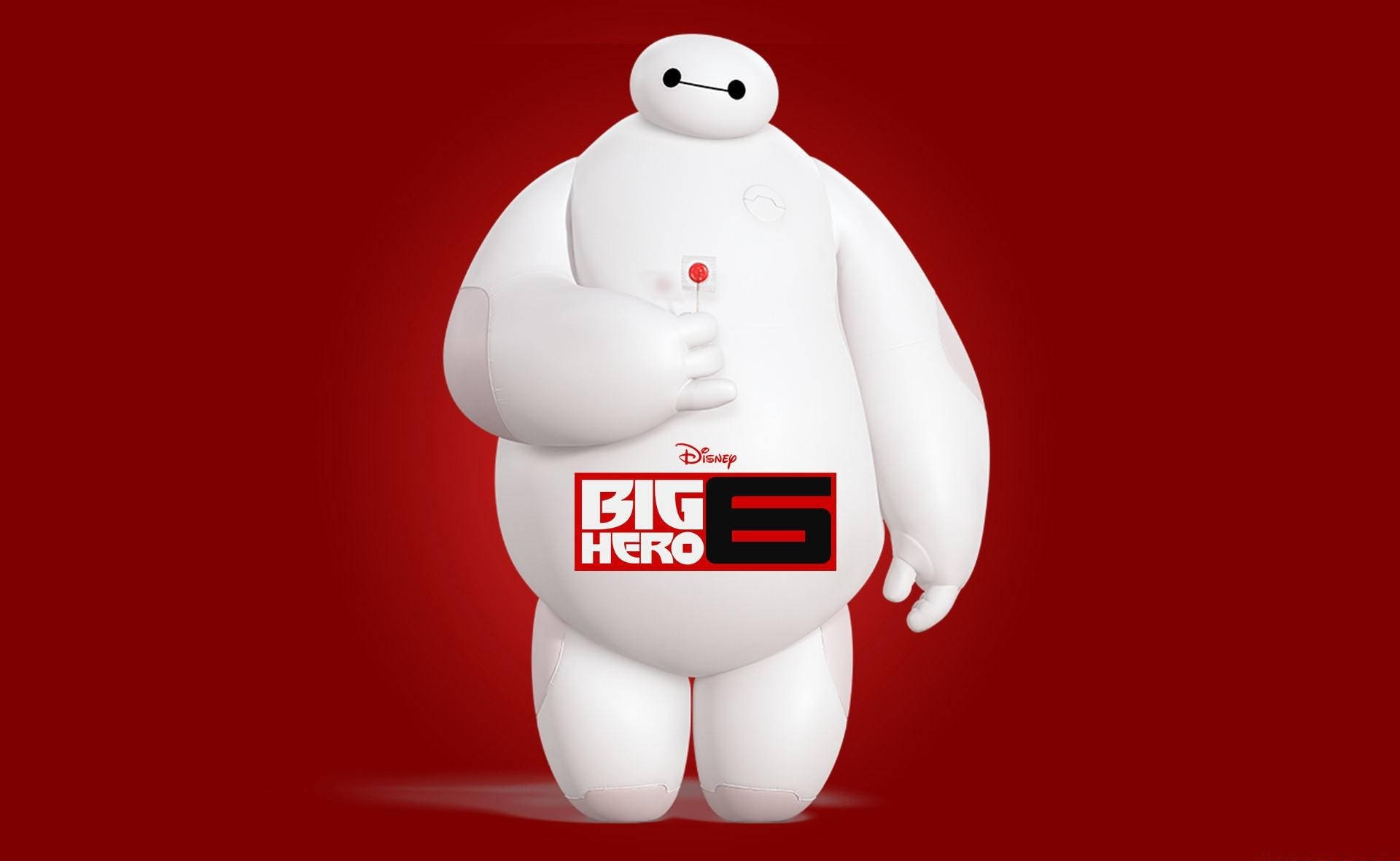 Baymax, lollipop, white inflatable robot, Full HD Desktop Wallpaper