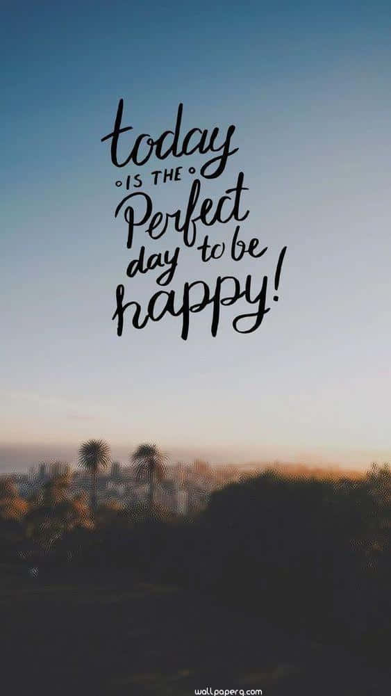 Be Happy, serene cityscape, sunset, SD Phone Wallpaper