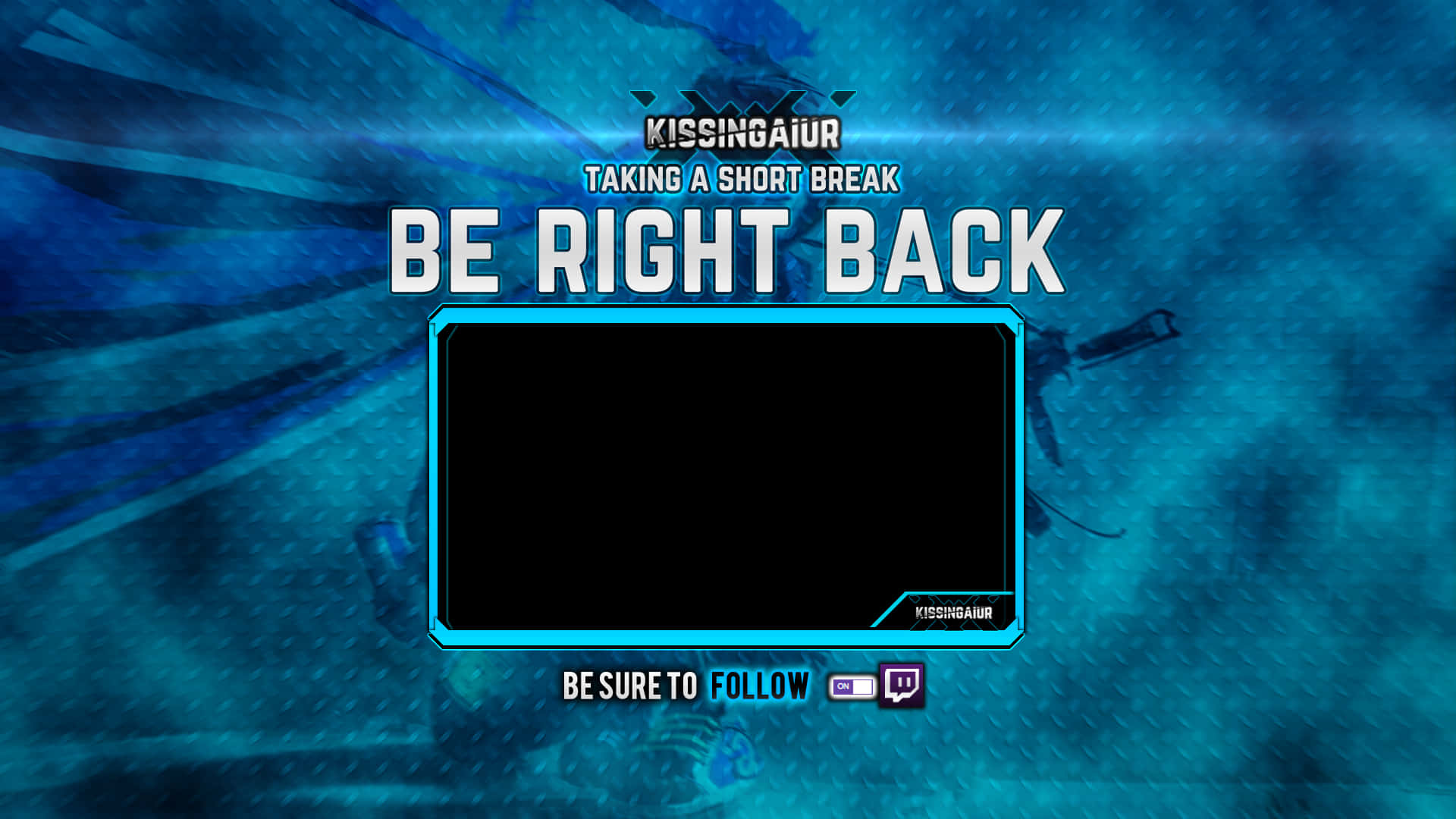 Be Right Back, 1920 x 1080, gaming pause screen, Full HD Desktop Wallpaper