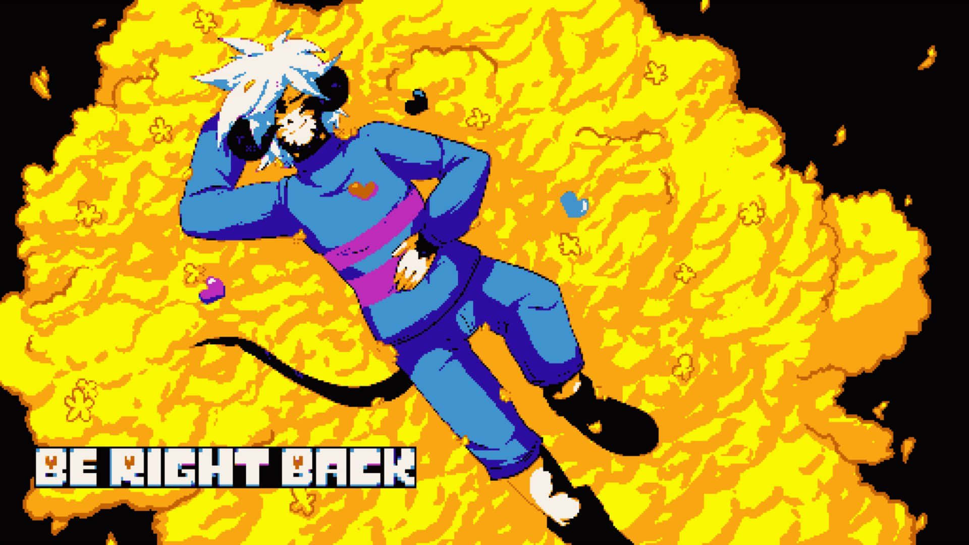Be Right Back, white hair, blue suit, Full HD Desktop Wallpaper