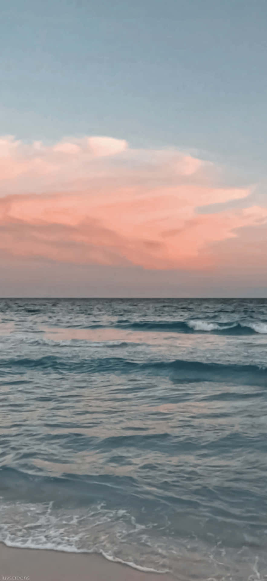 beach aesthetic tumblr, ocean, sunset, Full HD Phone Wallpaper