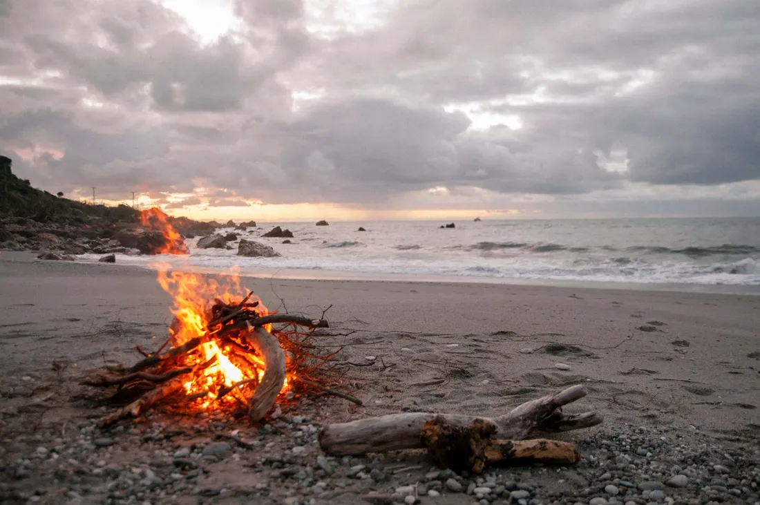 Beach Bonfire