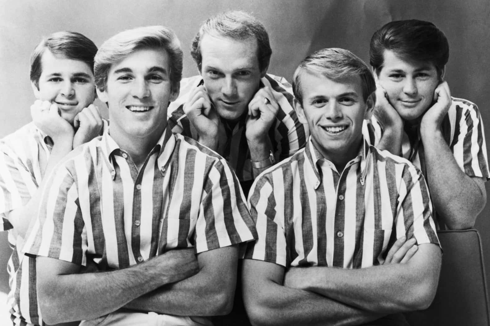 Beach Boys, vintage portrait, 1964, HD Desktop Wallpaper