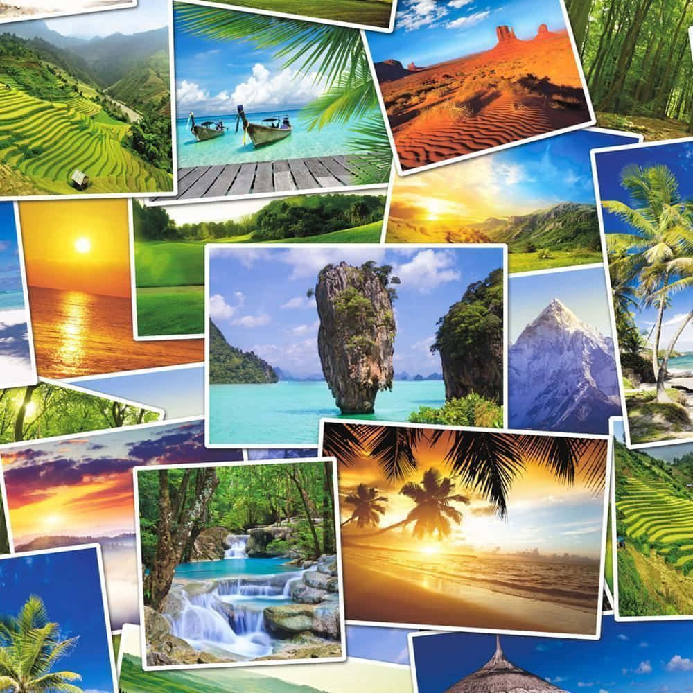 beach getaway, tropical beaches, rice terraces, SD Desktop Wallpaper