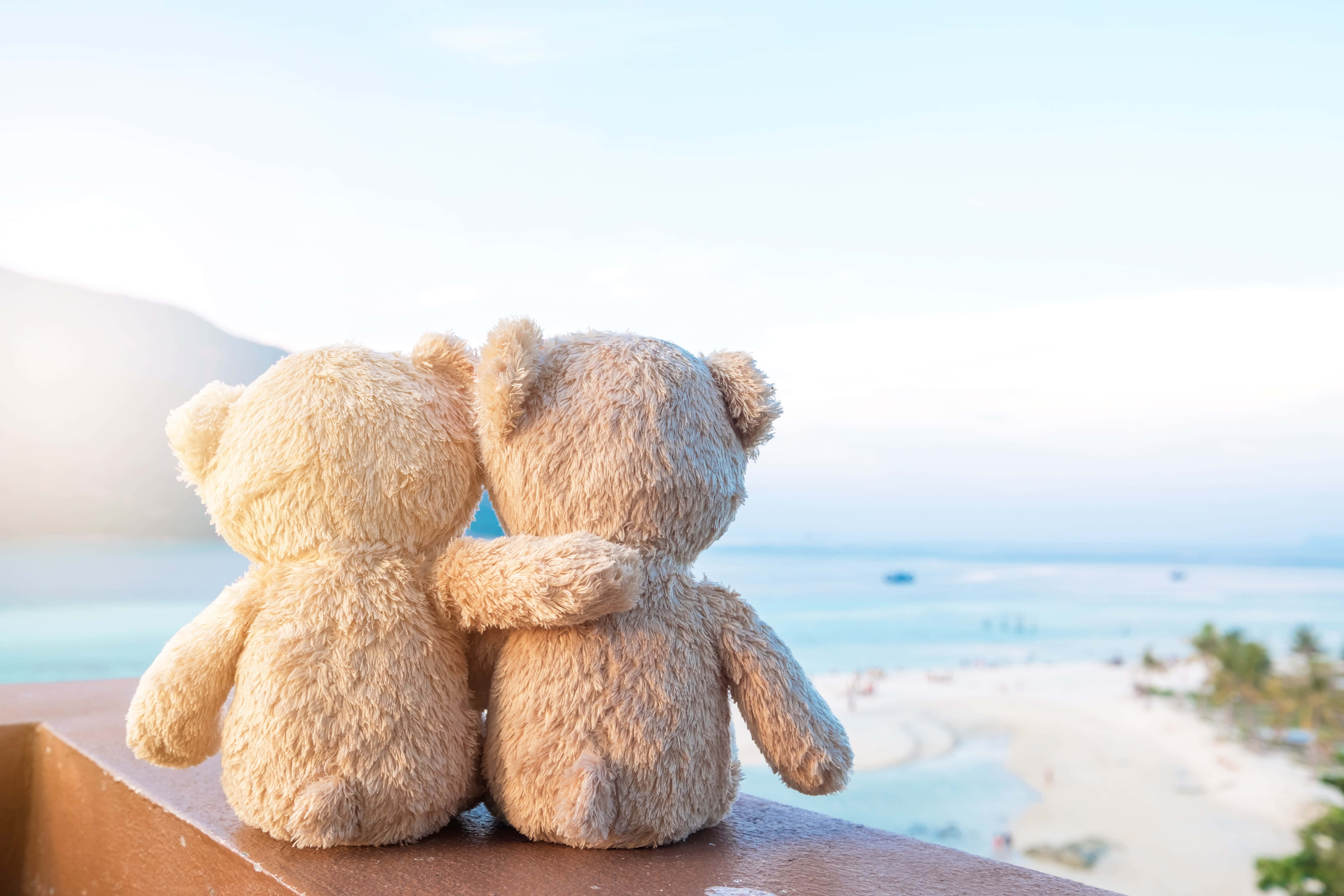 beach lovers, 6000 x 4000 wallpaper, sunrise, 5K Desktop Wallpaper