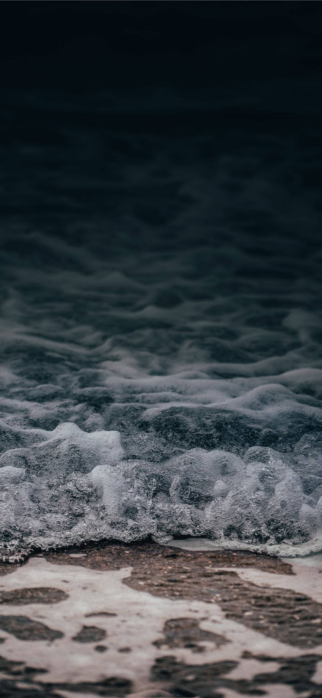 iPhone 7, beach shore, night, Full HD Phone Wallpaper