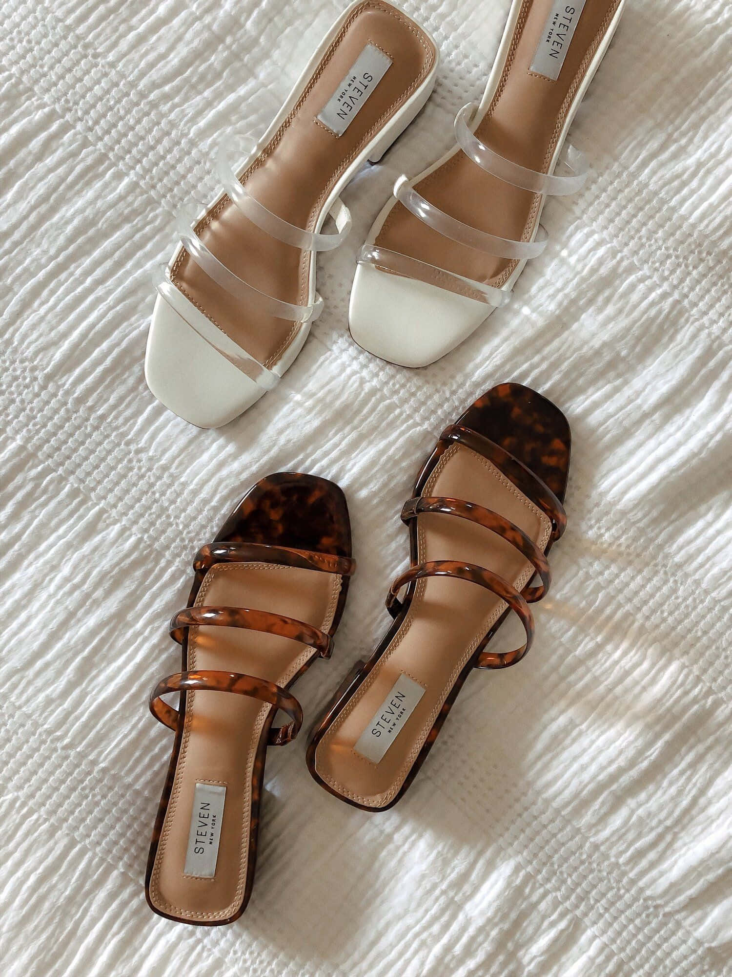 sandals, square-toe, clear straps, Full HD Phone Wallpaper
