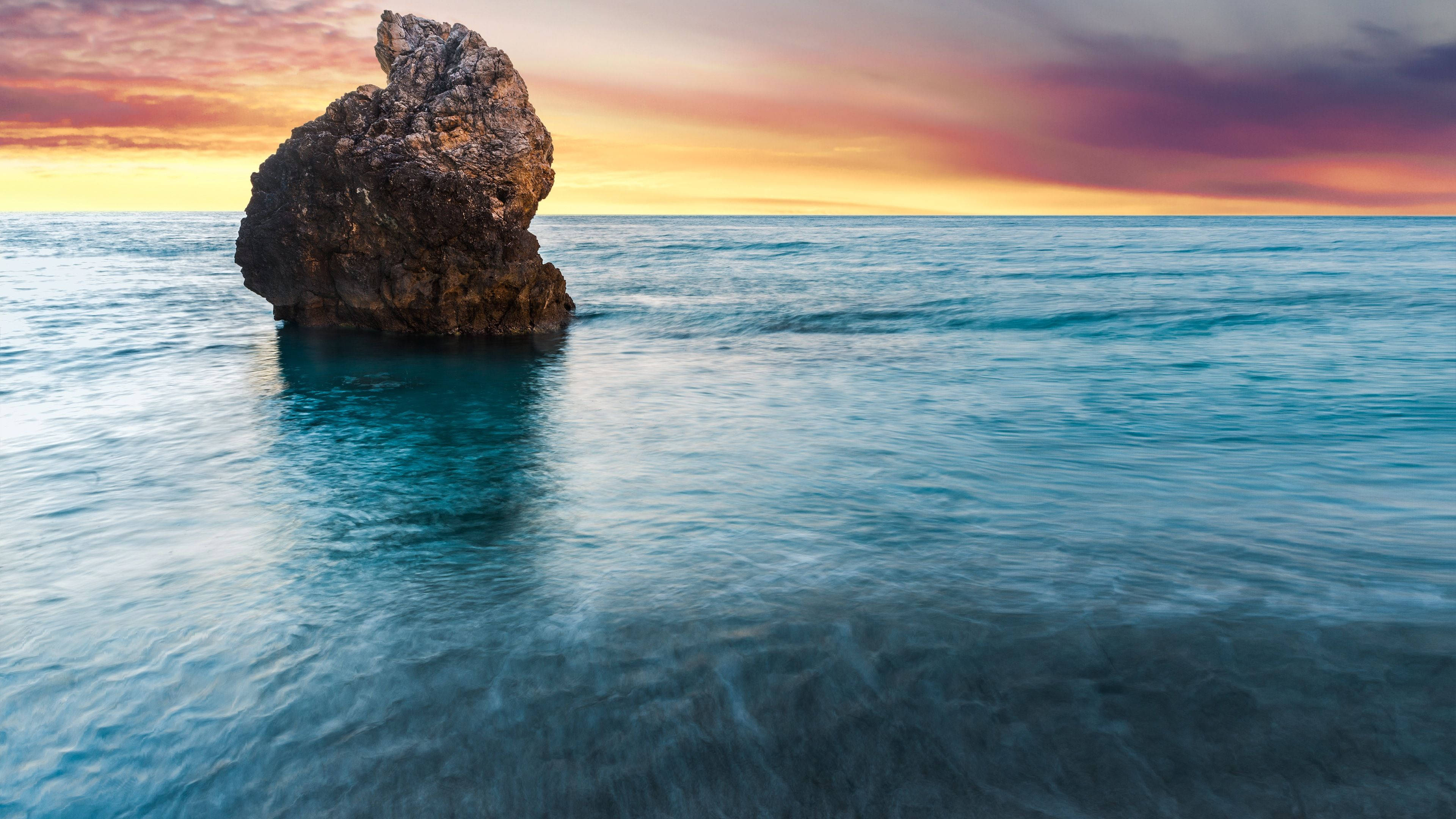 Aavali Beach Scenes Desktop, 3840 x 2160, turquoise waters, 4K Desktop Wallpaper