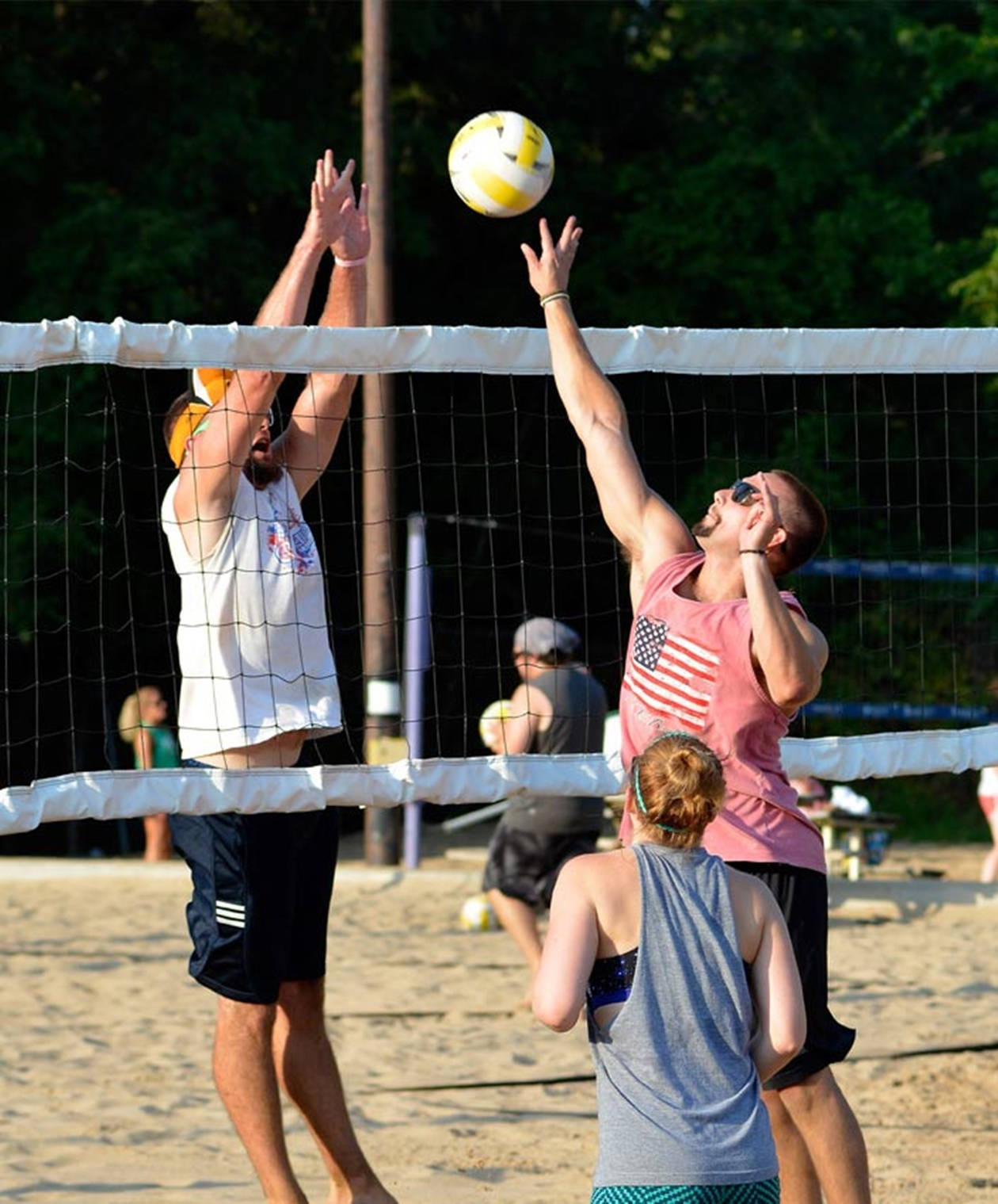 beach volleyball, volleyball net, sunny beach, HD Phone Wallpaper