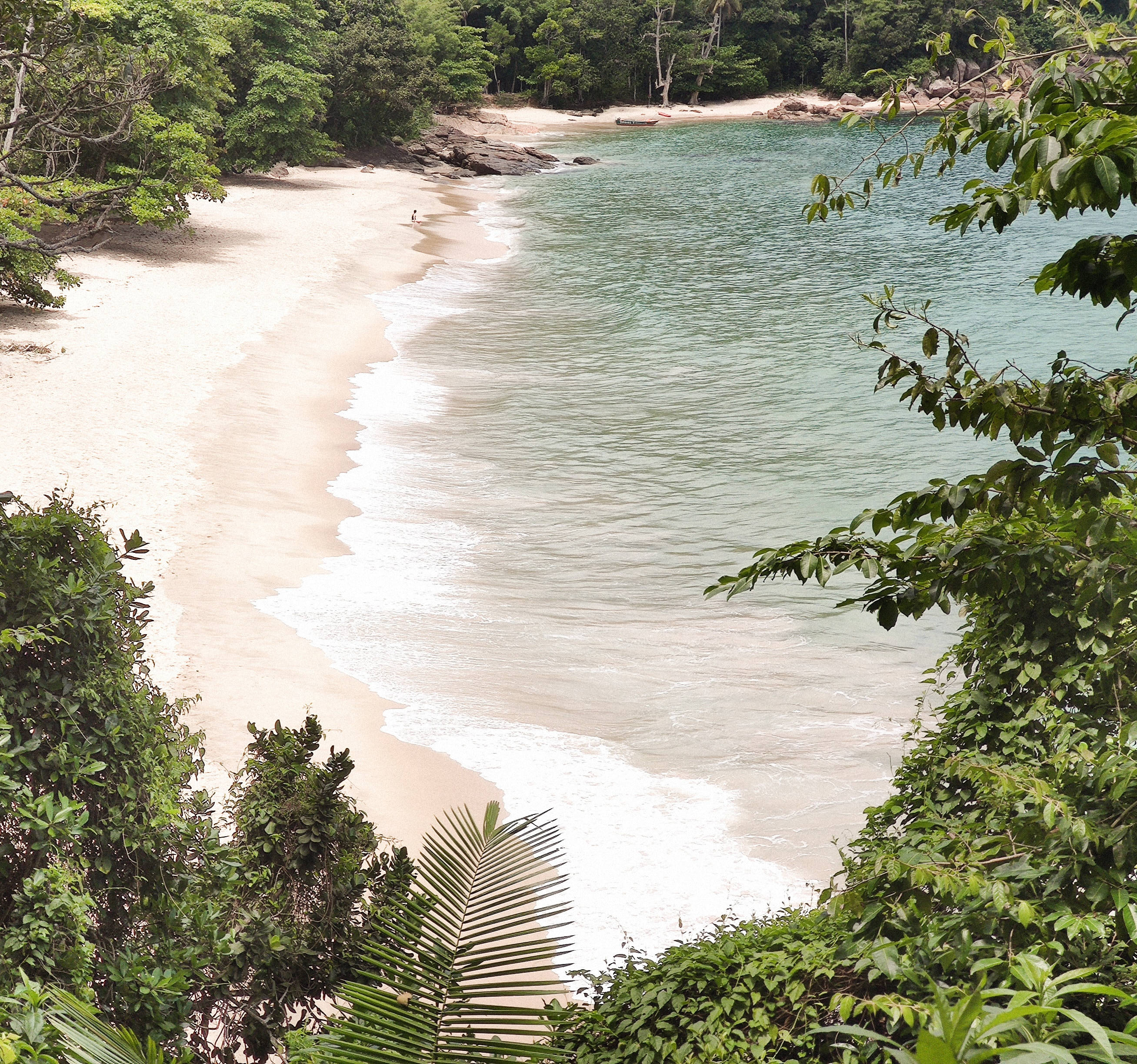 Exotic Beach Coast, tropical beach, white sand, 2K Desktop Wallpaper