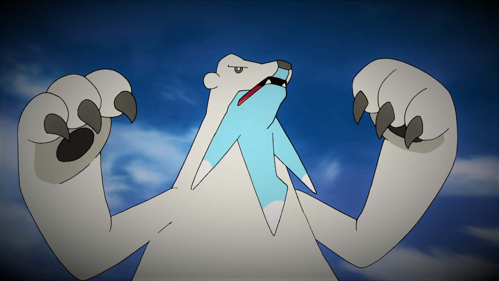 Beartic, Ice-Type Pokémon, polar bear, Full HD Desktop Wallpaper