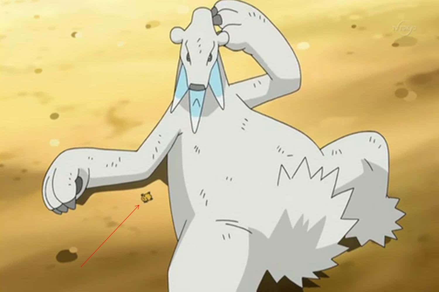 Beartic, anime, white, HD Desktop Wallpaper