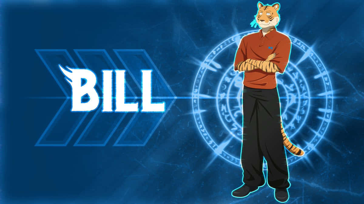 Beastars, Bill, tiger-headed anime character, SD Desktop Wallpaper