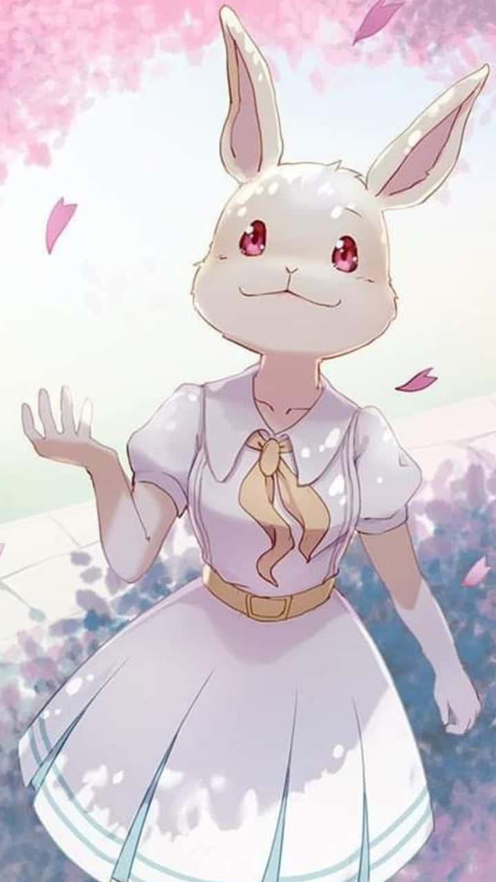 Haru, Beastars, pink cherry blossoms, HD Phone Wallpaper