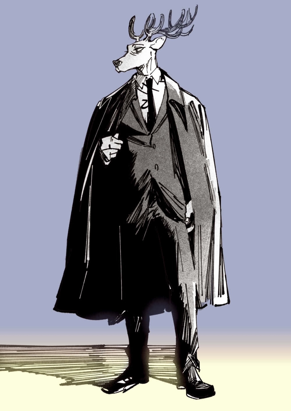 Louis, Beastars, deer, HD Phone Wallpaper