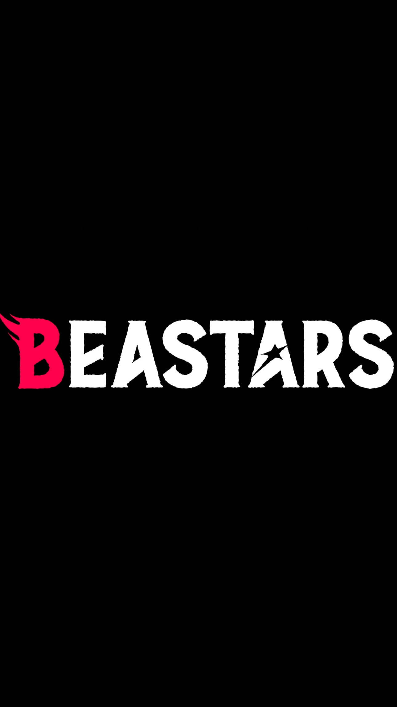 Beastars, black, logo, Full HD Phone Wallpaper