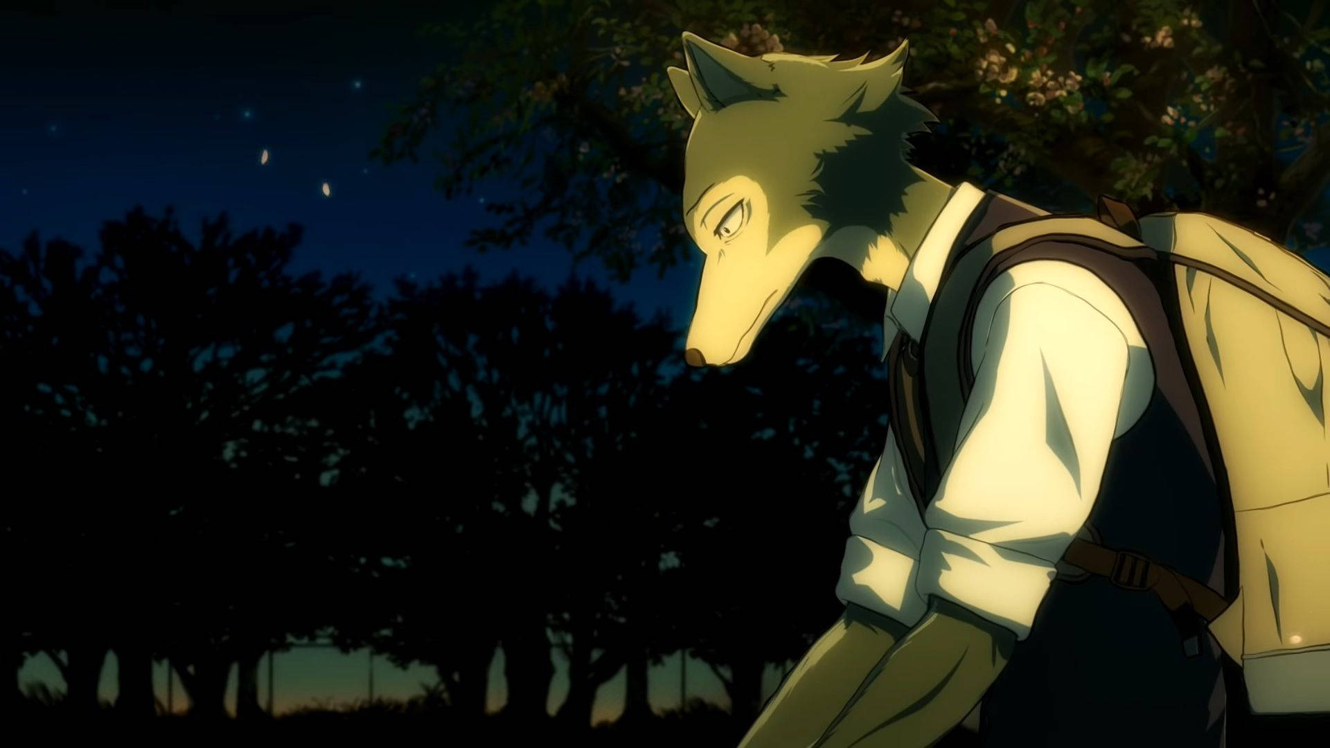 Beastars, sad Legosi, Full HD Desktop Wallpaper