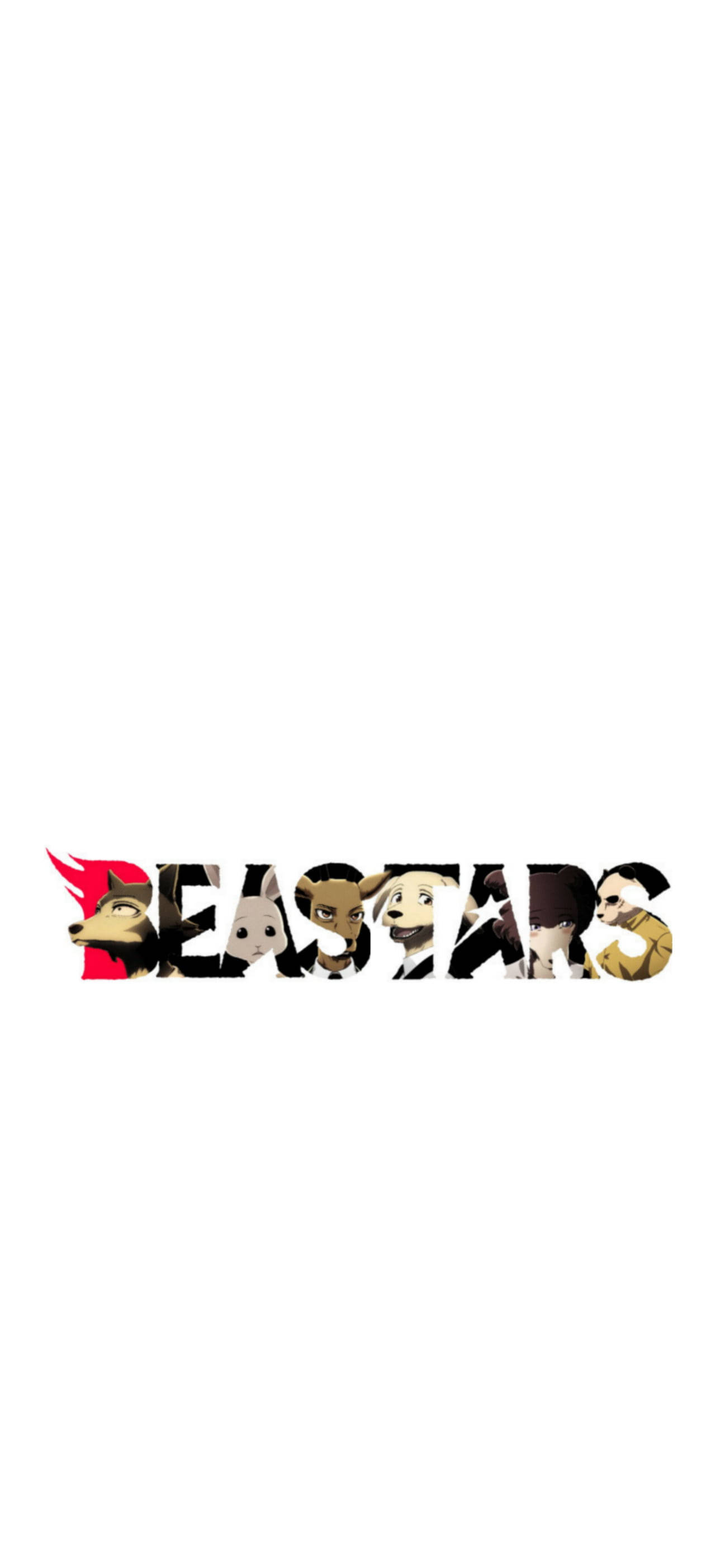 Beastars, logo, fanart, 2K Phone Wallpaper