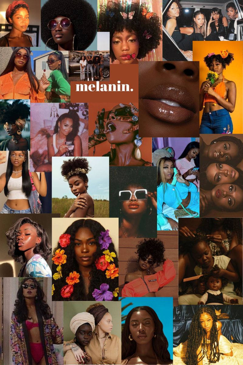 Beautiful Black Woman, melanin, diverse Black women, SD Phone Wallpaper
