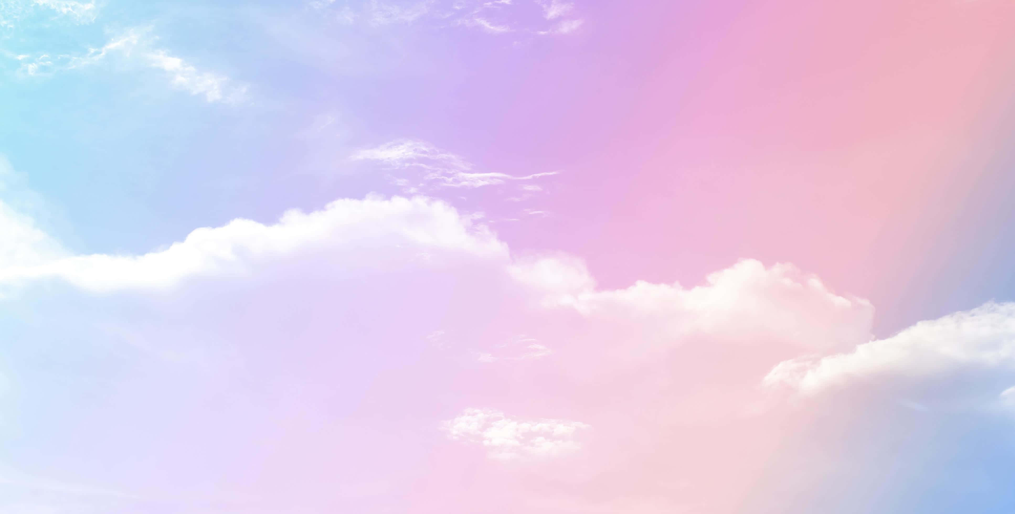 beautiful clouds, pastel clouds, dreamy sky, 4K Desktop Wallpaper