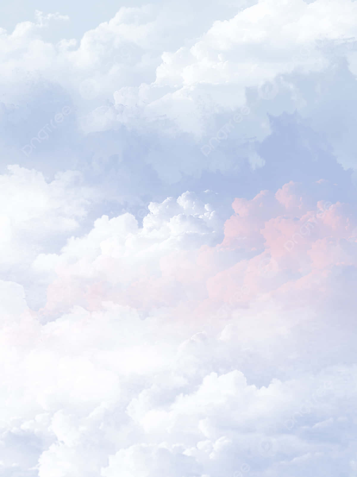 Beautiful Clouds, pastel clouds, serene sky, HD Phone Wallpaper