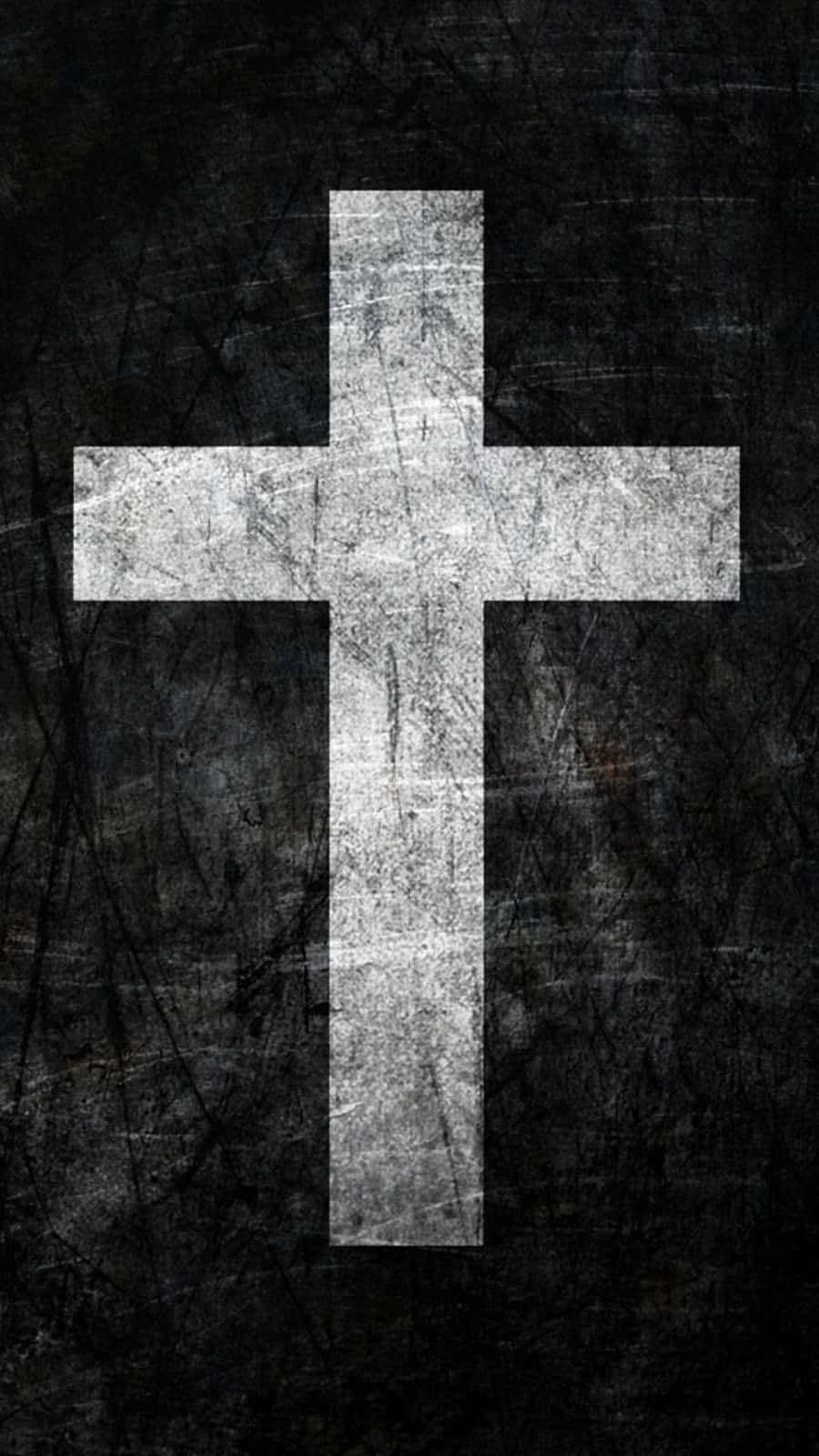 wood cross, forest, weathered white cross, HD Phone Wallpaper