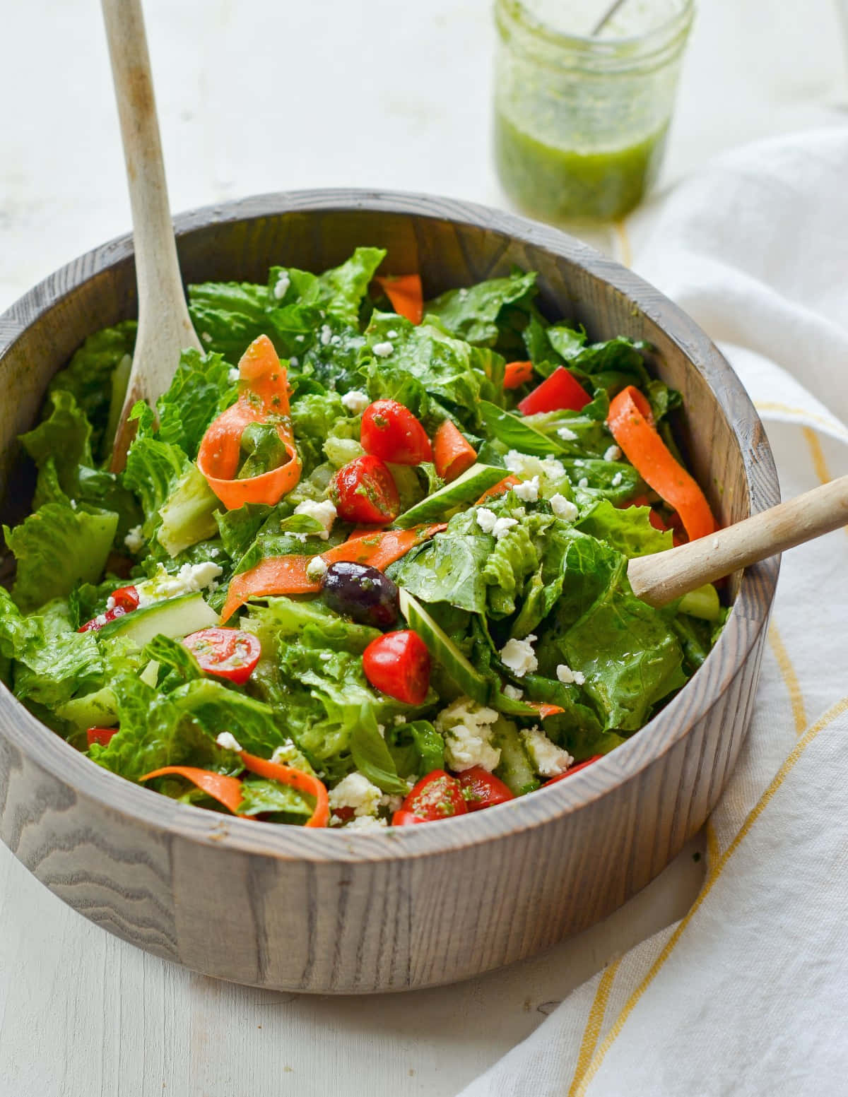 vibrant fresh salad, lettuce, cherry tomatoes, HD Phone Wallpaper