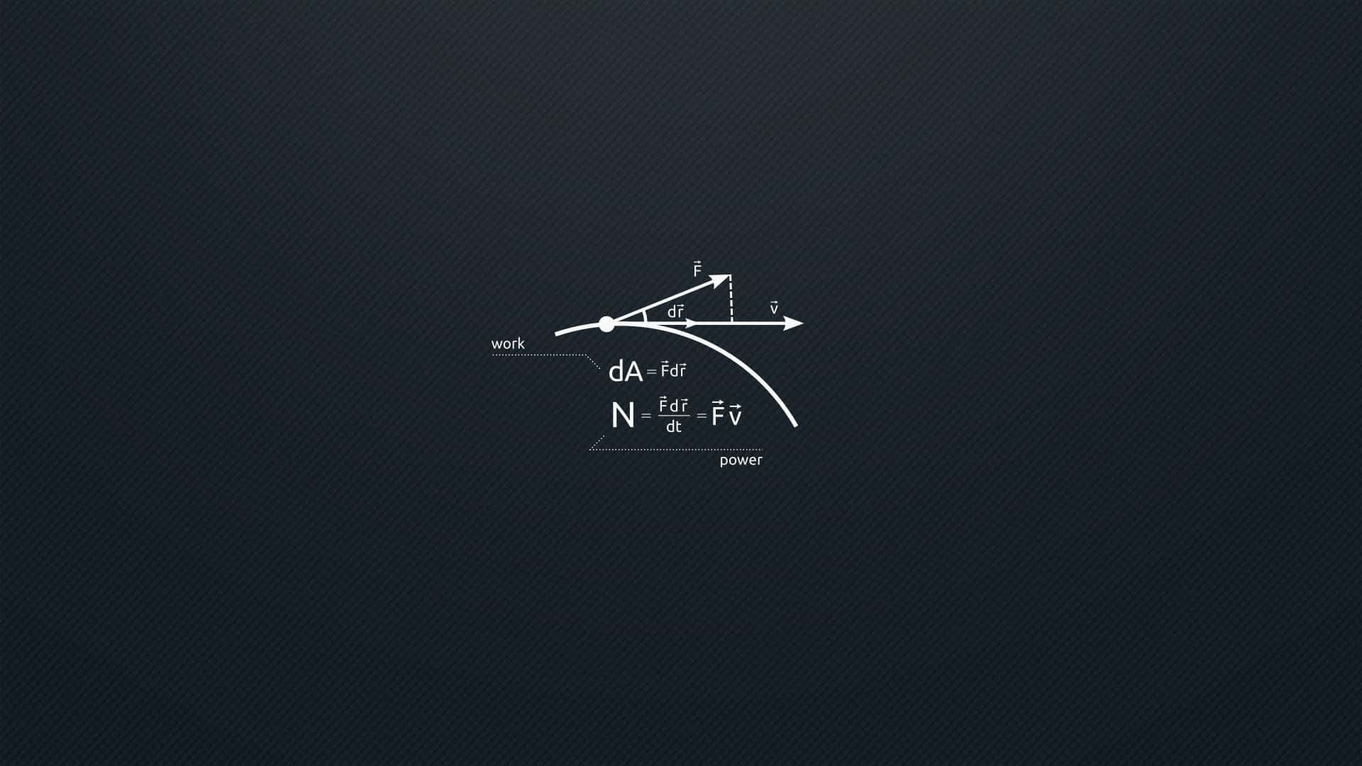 white physics equations, vector diagram, dark textured background, Full HD Desktop Wallpaper