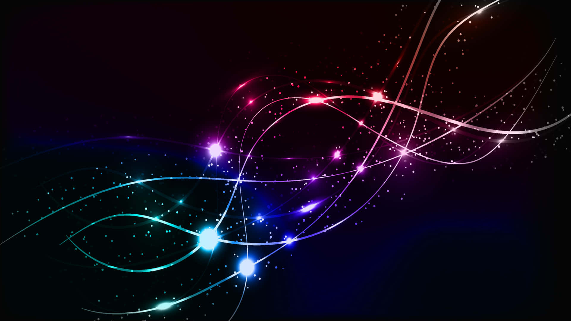 electric blue, magenta, cosmic background, Full HD Desktop Wallpaper