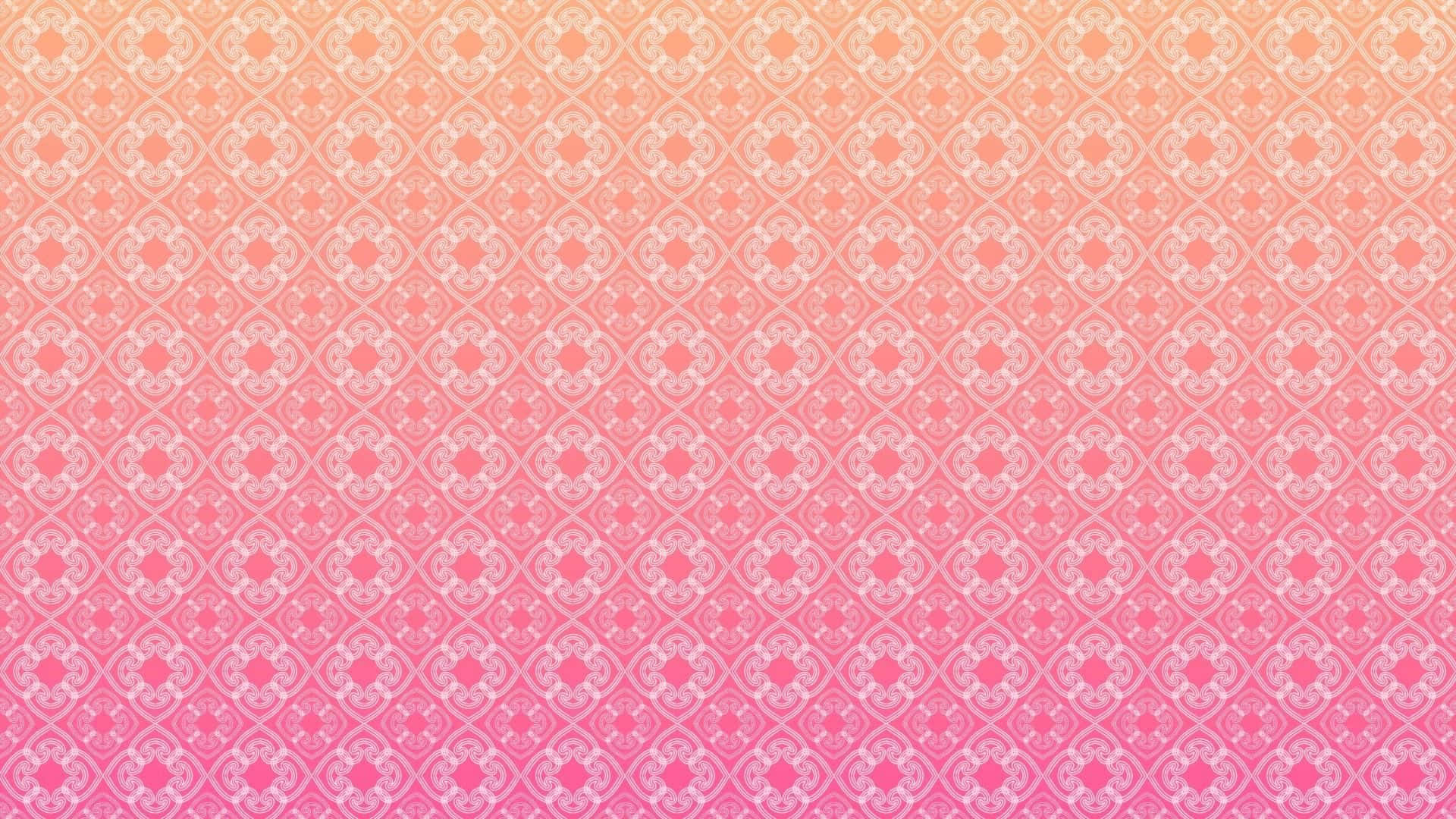peach, pink, geometric patterns, Full HD Desktop Wallpaper
