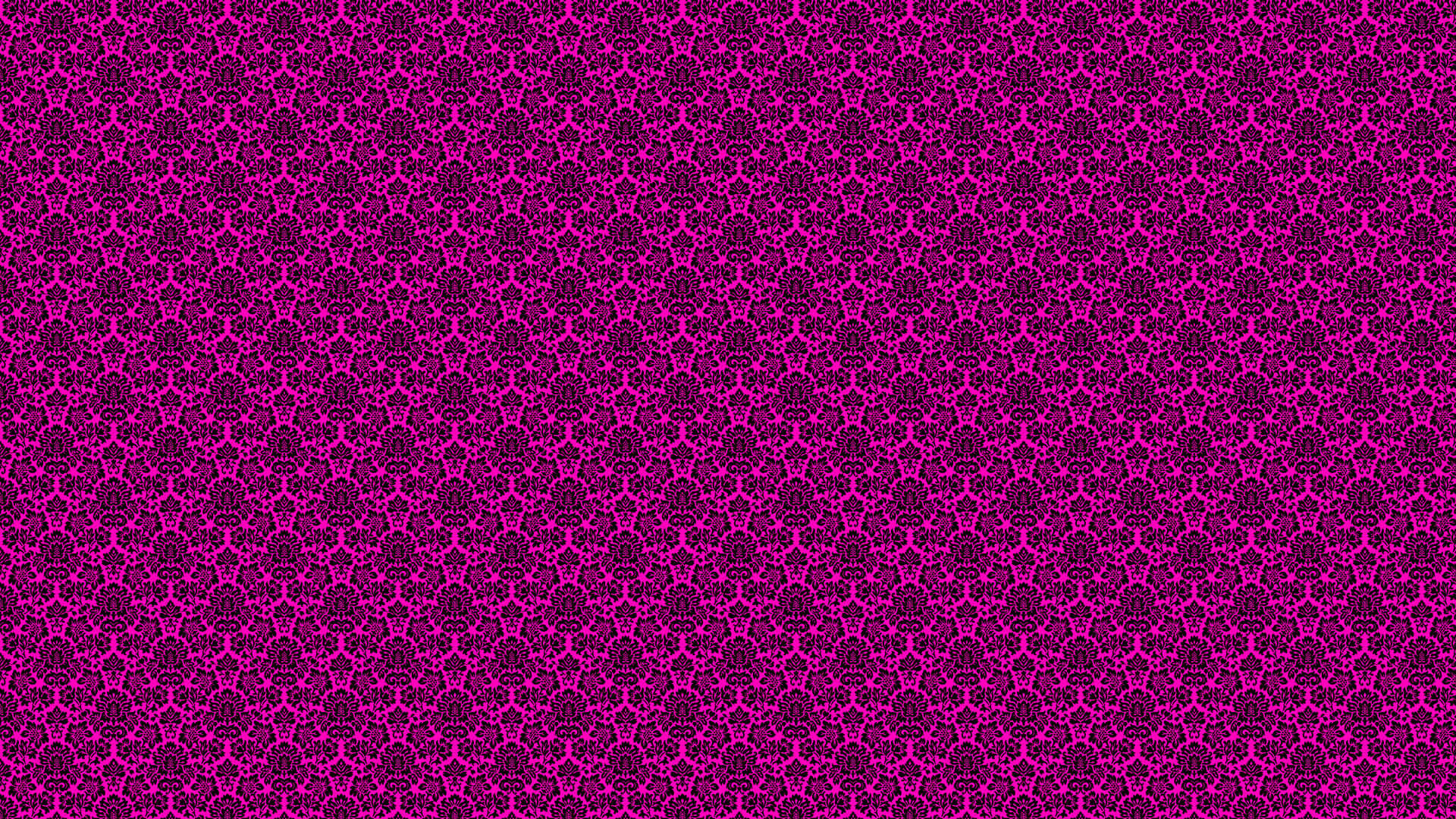 magenta, dark damask floral patterns, seamless geometric grid, Full HD Desktop Wallpaper