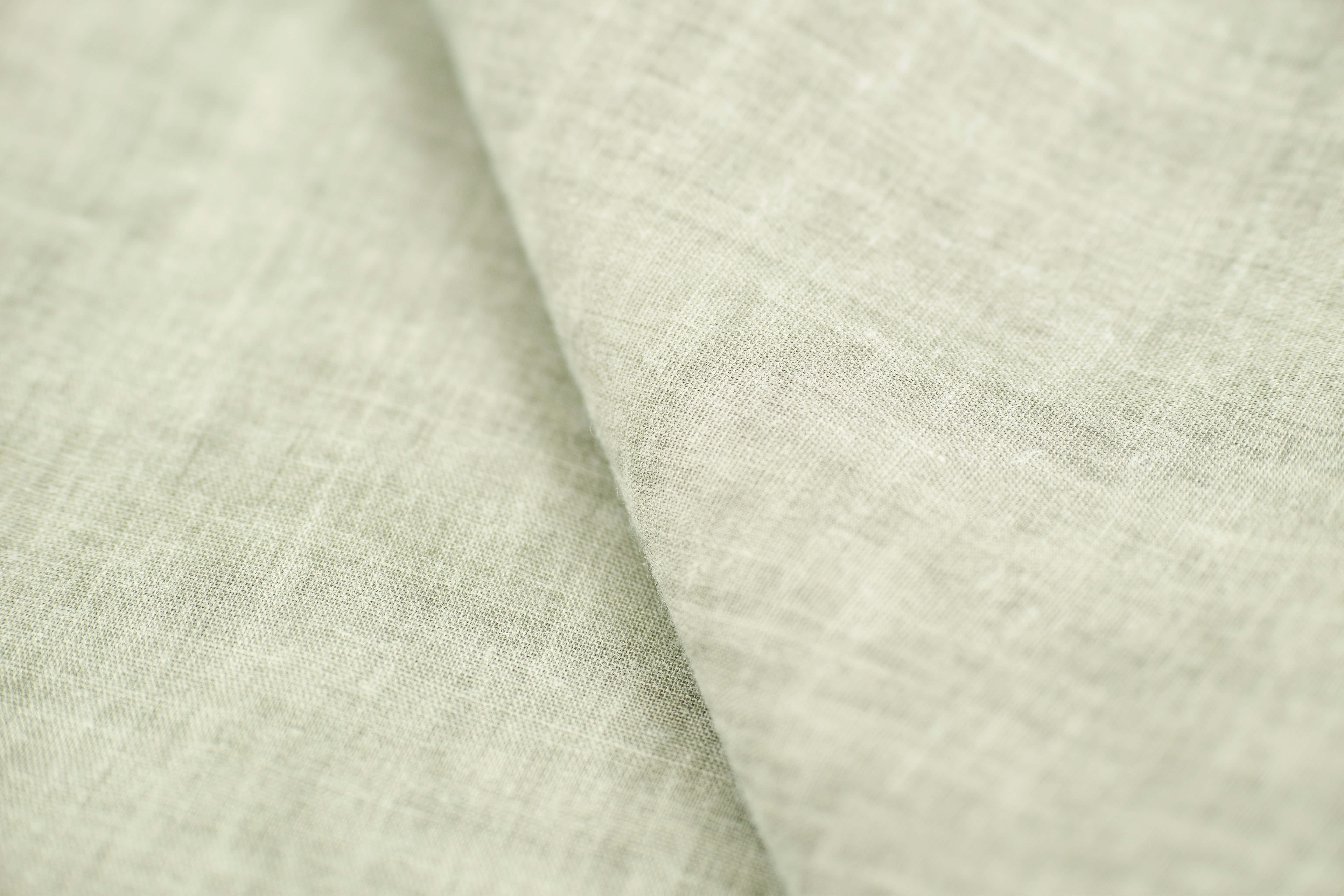 cream colored fabric, light green linen, natural weave texture, 8K Desktop Wallpaper