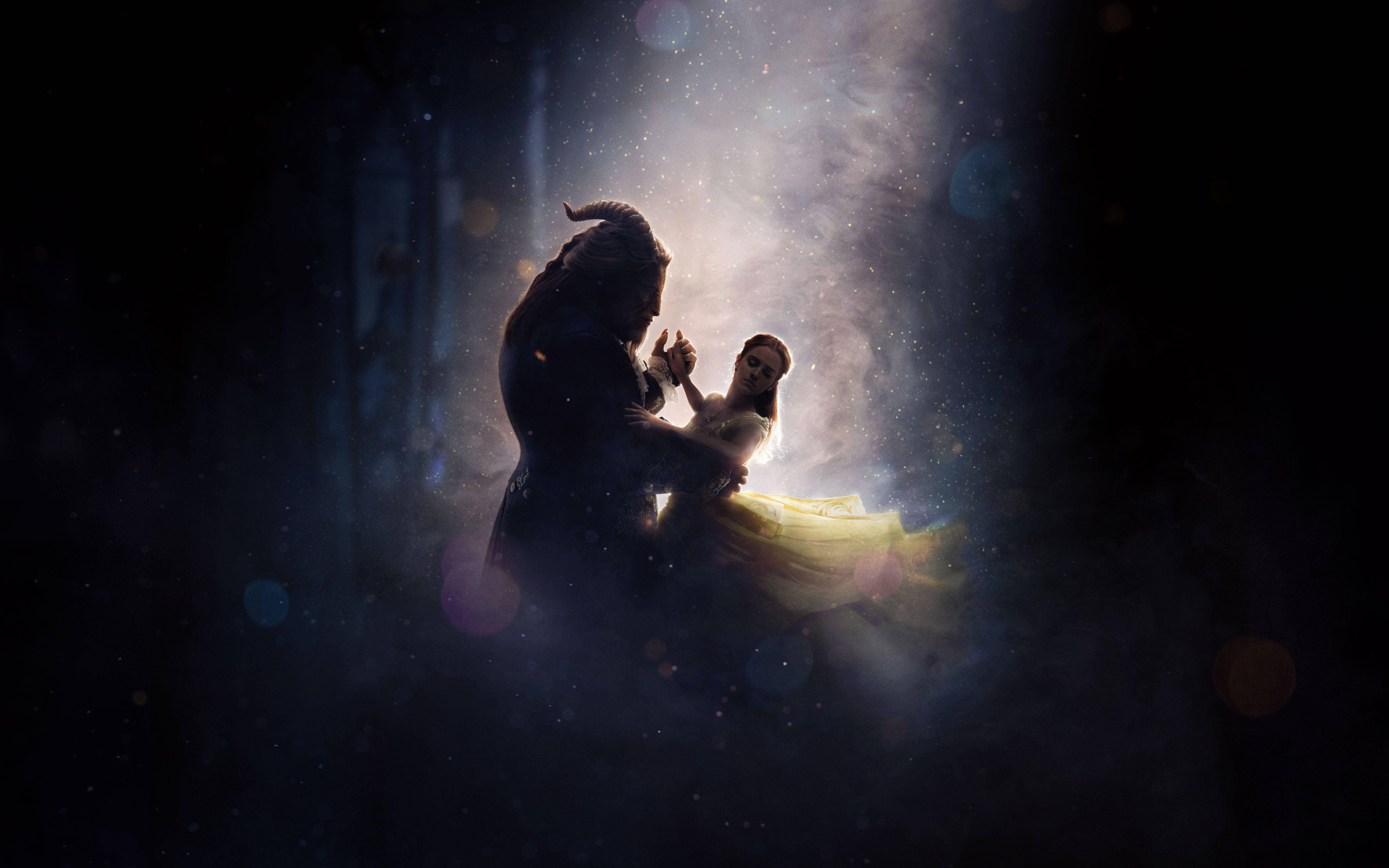 Beauty And The Beast, beast, belle, 5K Desktop Wallpaper