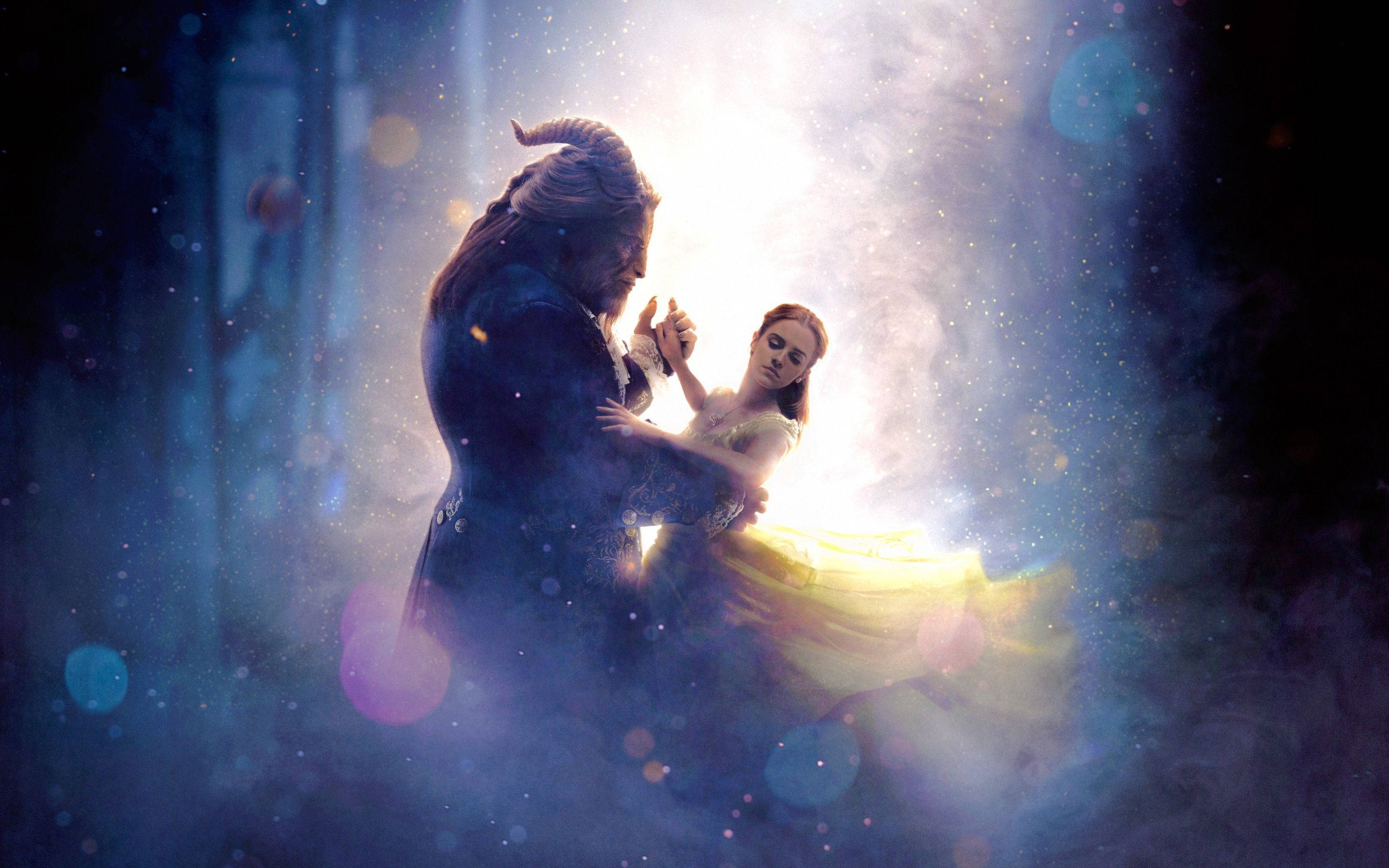 Beauty And The Beast, dance, beast, 2K Desktop Wallpaper