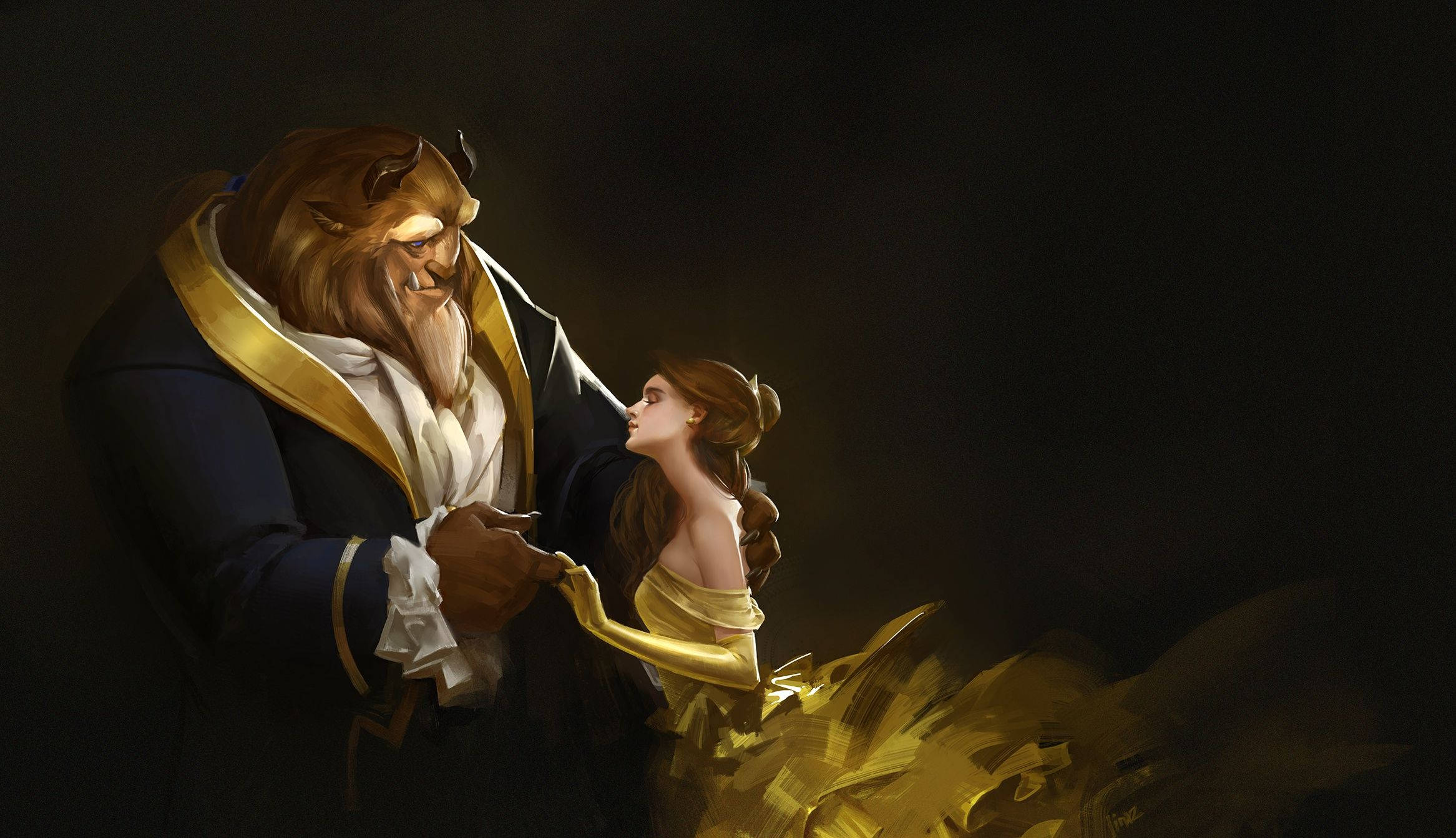 Beauty And The Beast, beast, formal coat, Full HD Desktop Wallpaper