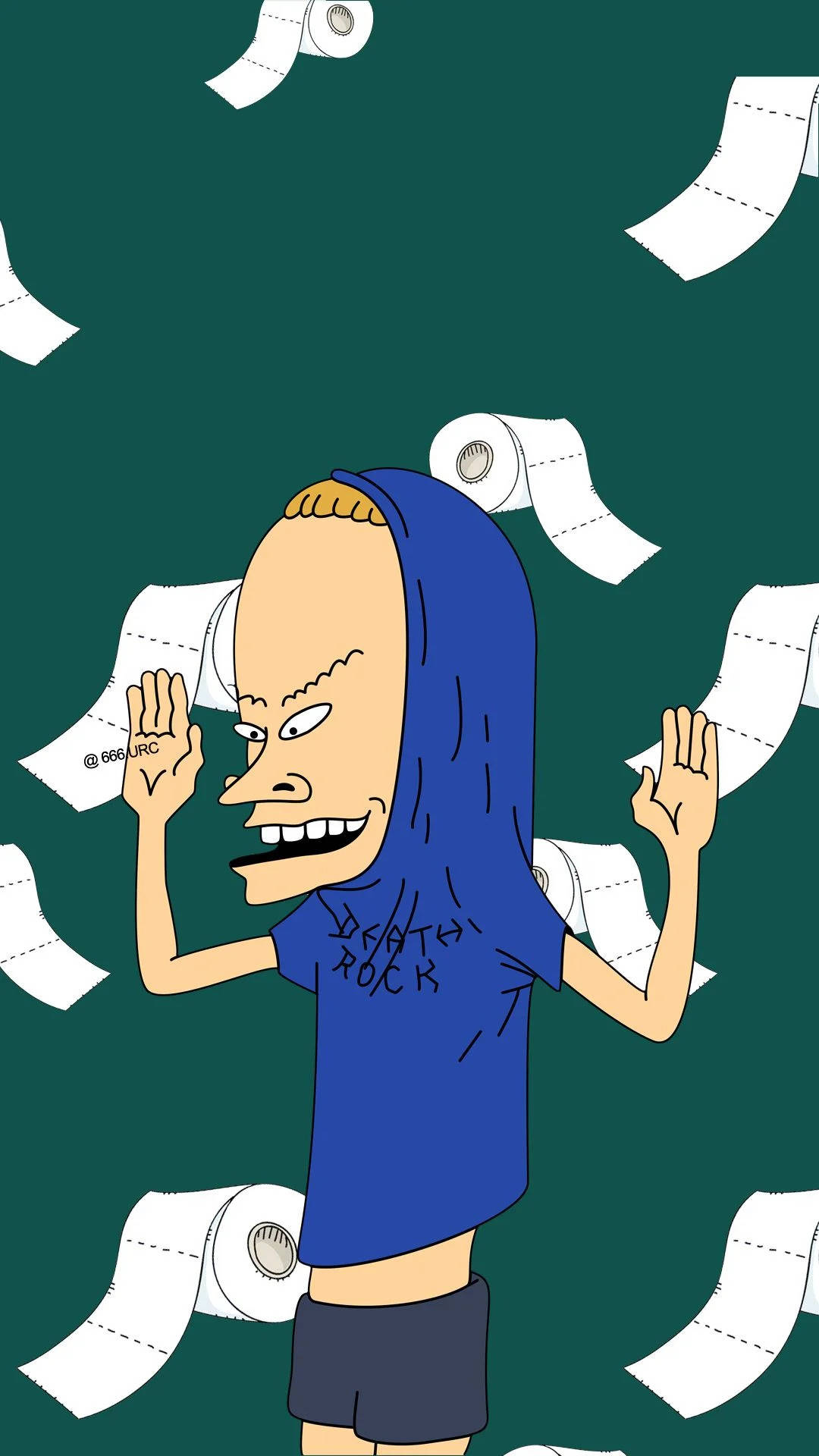 Beavis And Butt Head, blue hoodie, blue shirt, Full HD Phone Wallpaper